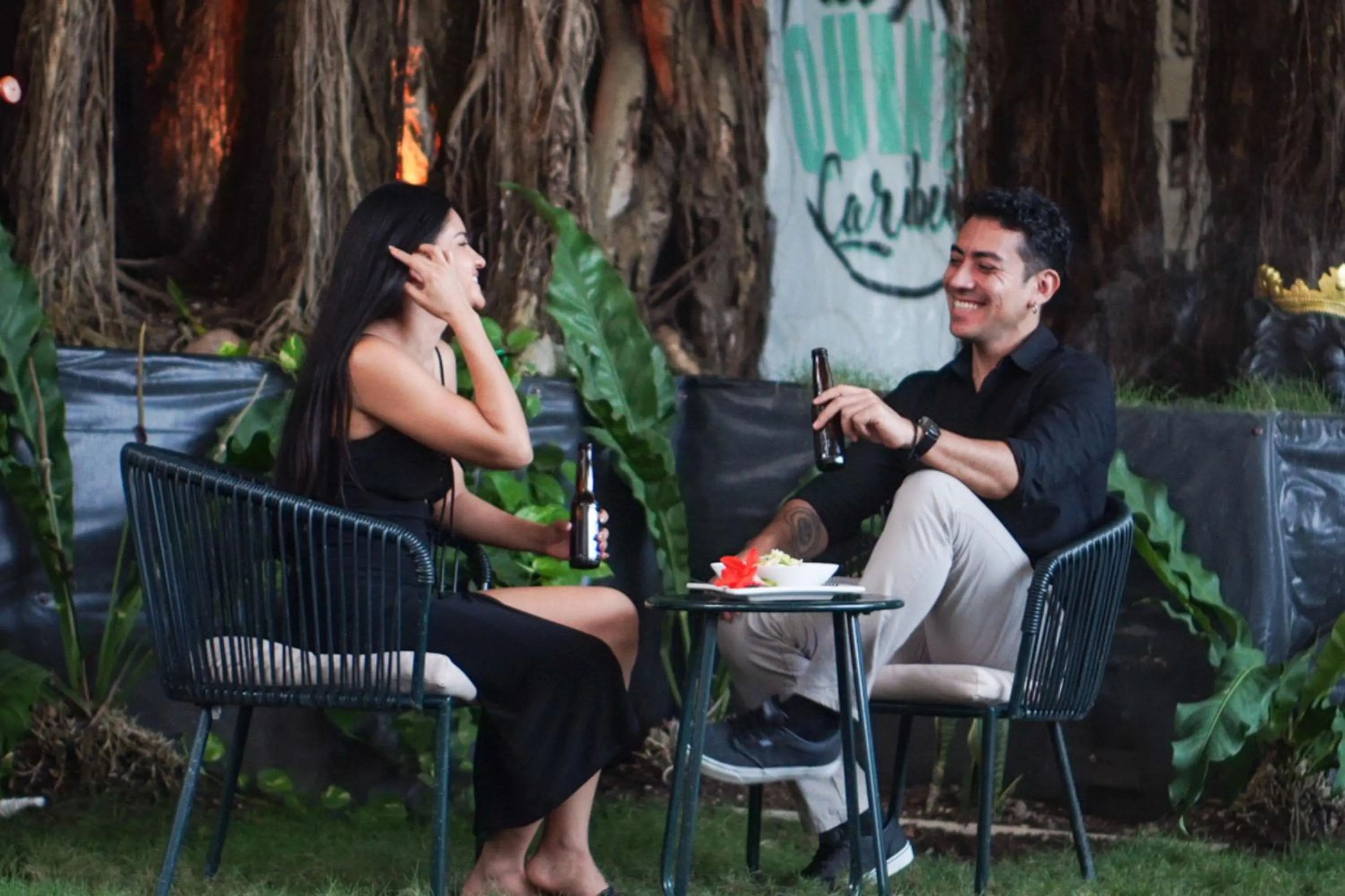 Garden in La Quinta Caribeña