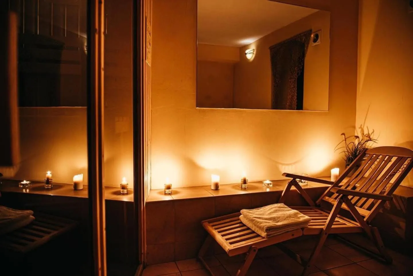 Sauna in Hotel Solny