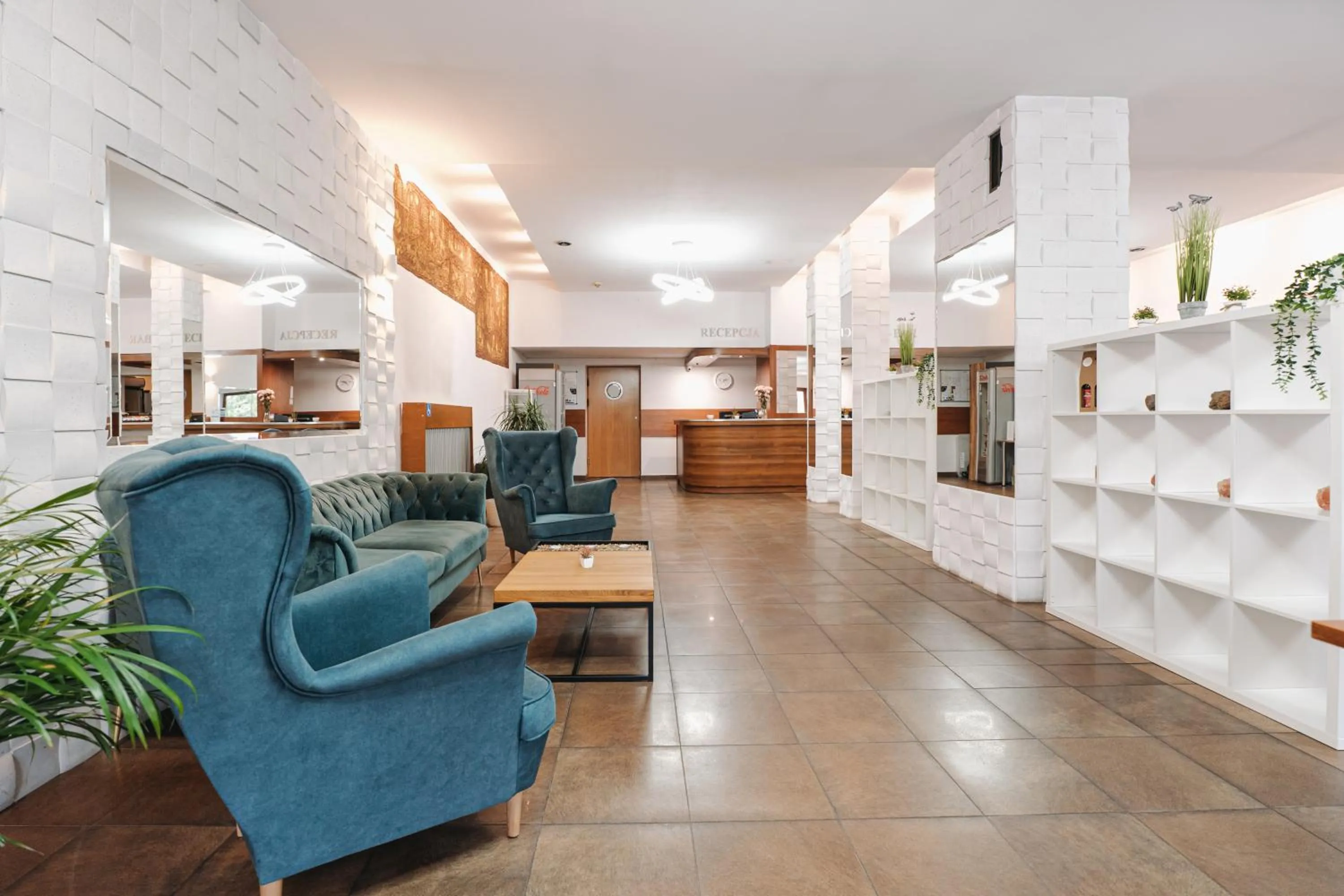 Lobby or reception in Hotel Solny