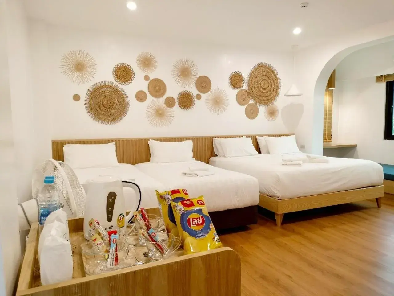 Budget Triple Room in The Modeva Hotel Budget Triple Room in The Modeva Hotel