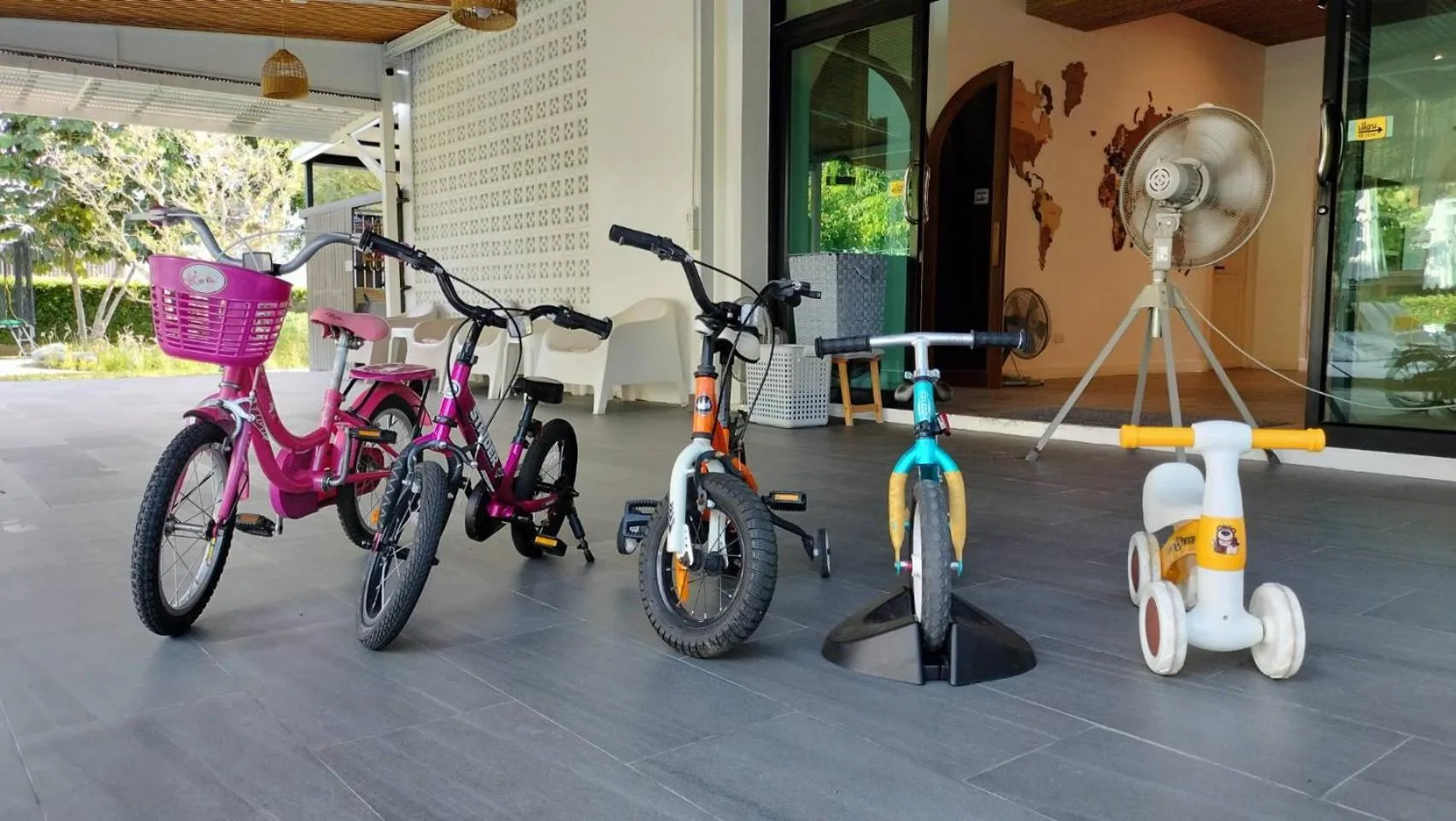 Cycling in The Modeva Hotel