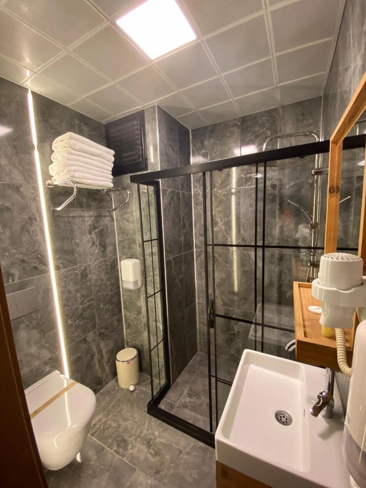 Toilet in Rhisos Gold Otel