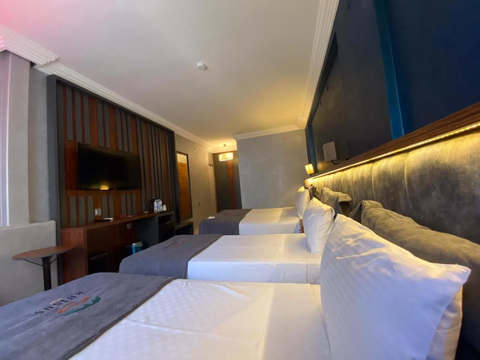 Bed in Rhisos Gold Otel