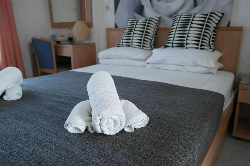 Bed in Athina Studios