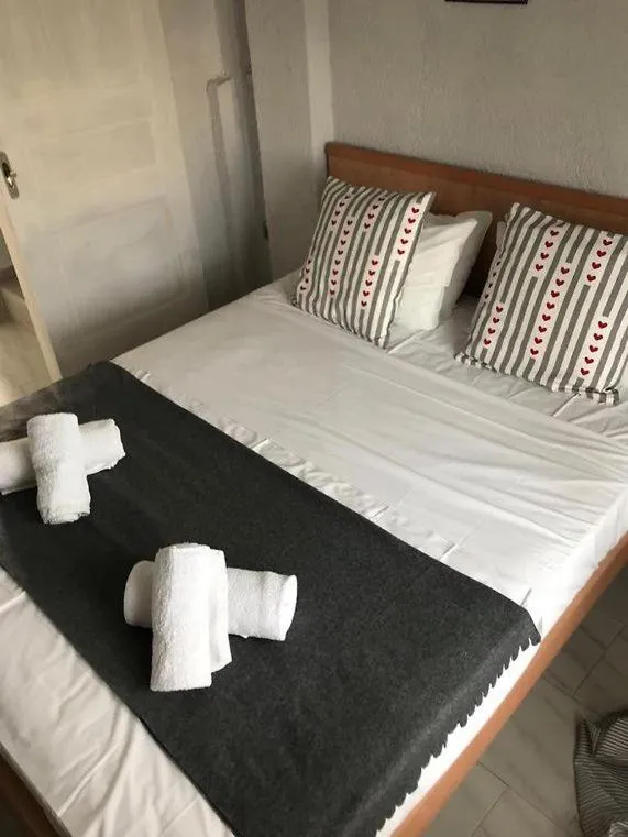 Bed in Athina Studios