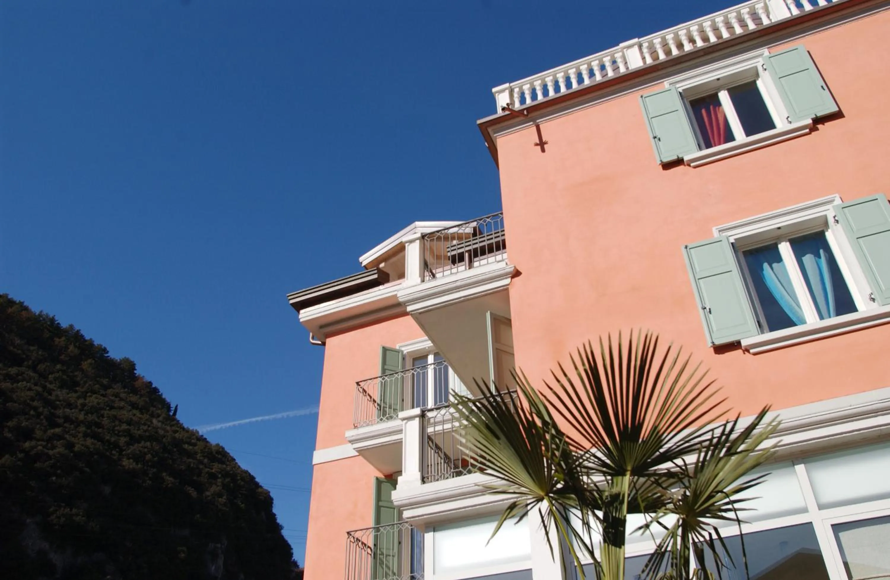 Facade/entrance in Villa Bellaria