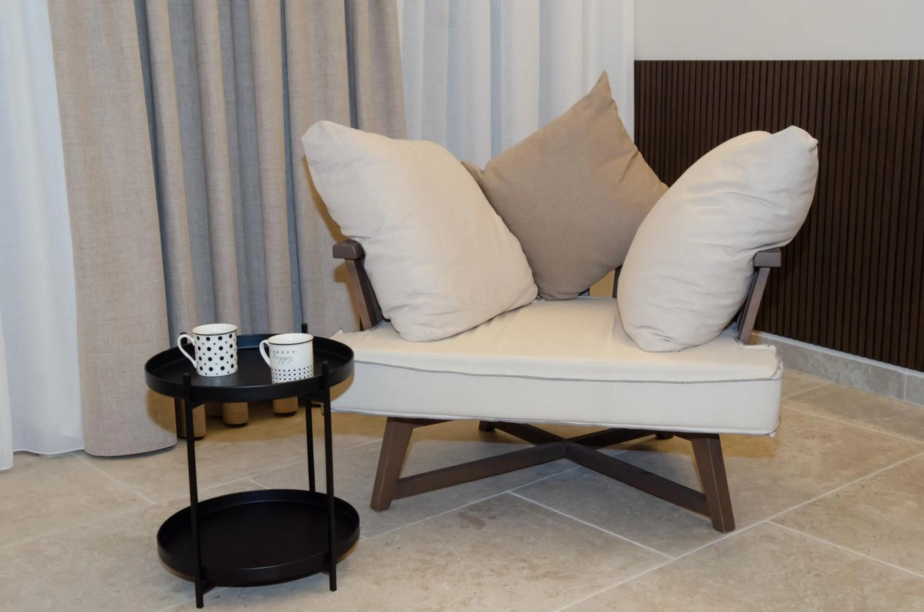 Living room in Leone suites