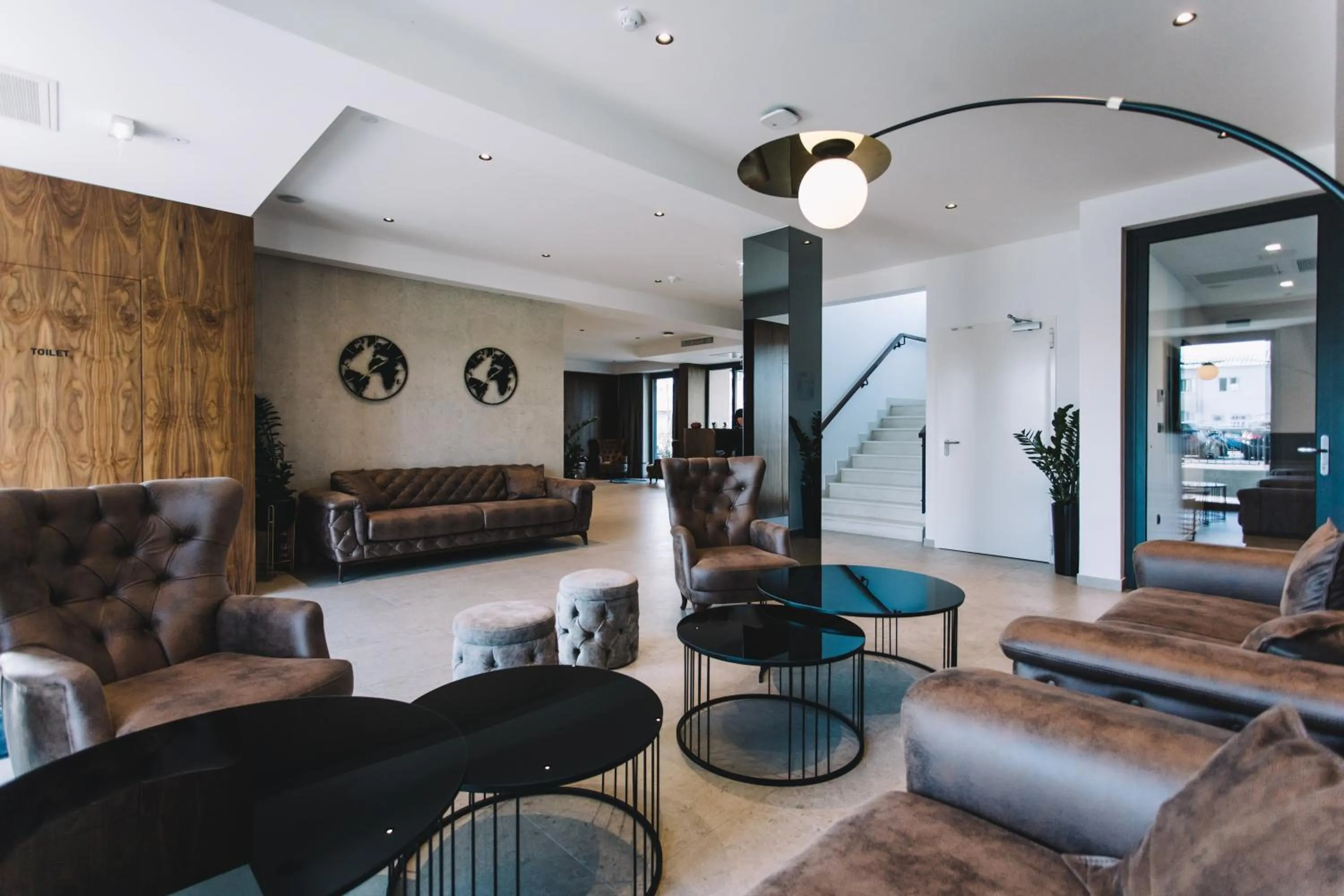 Lobby or reception in Hotel Batuda