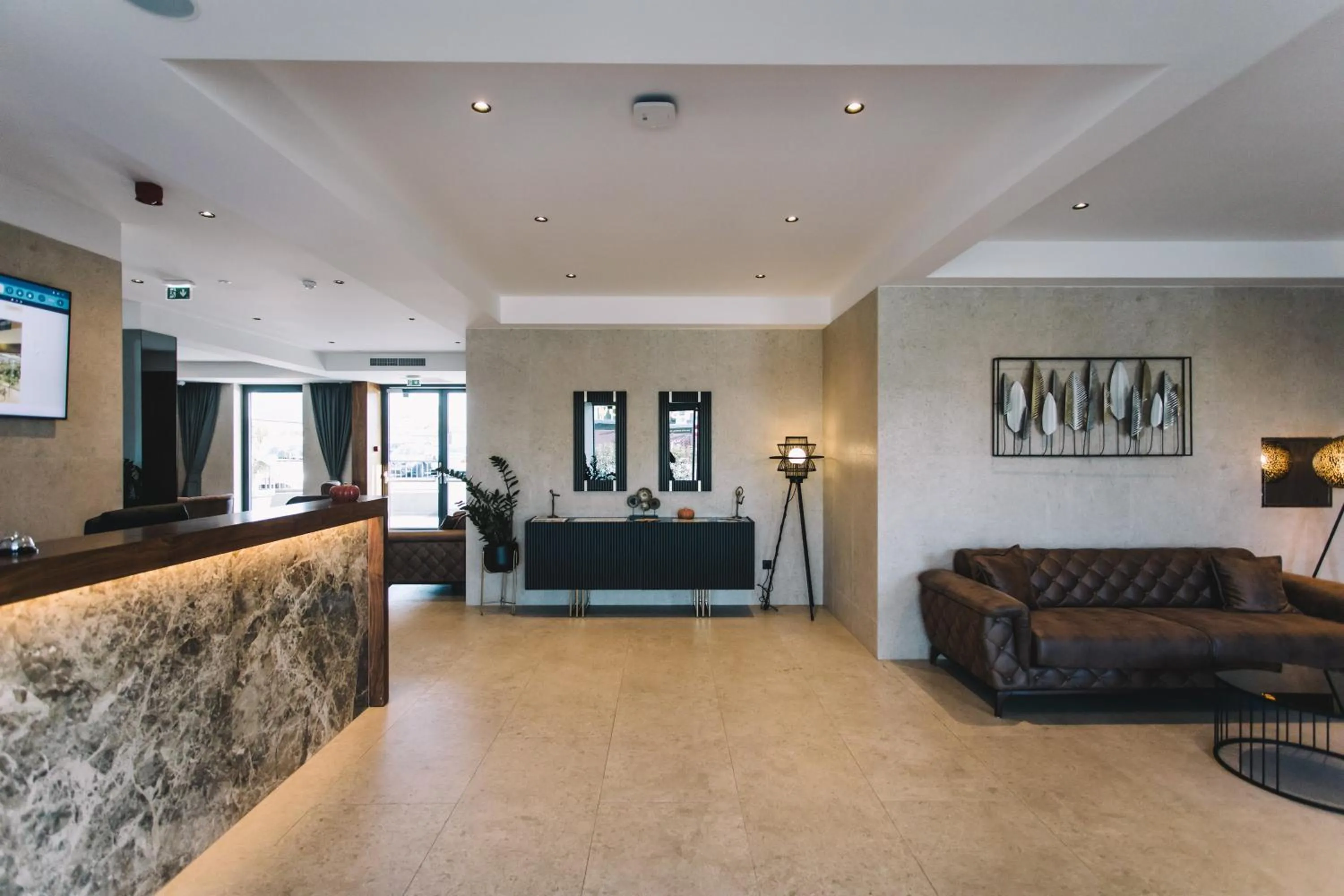 Lobby or reception in Hotel Batuda