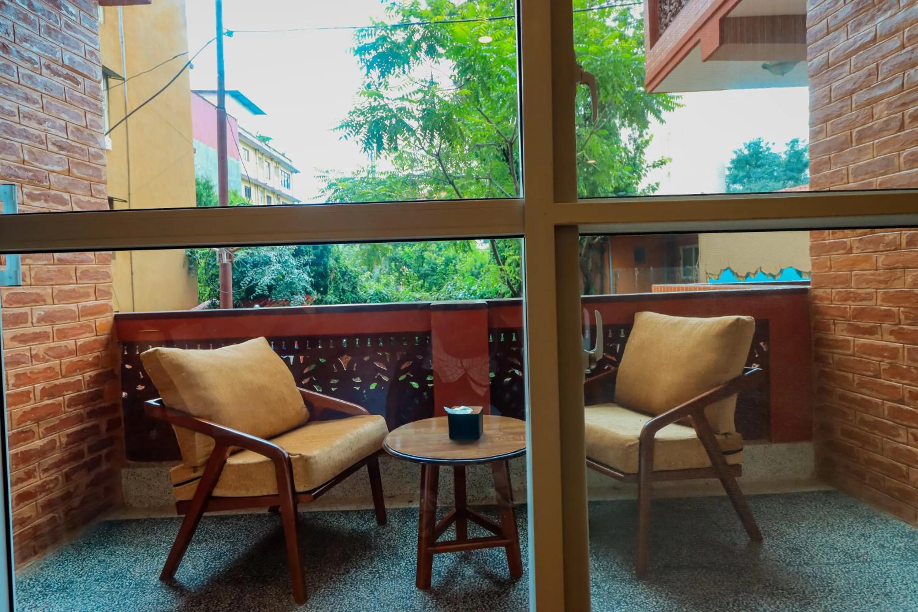 Balcony/Terrace in Kathmandu Aagantuk Hotel