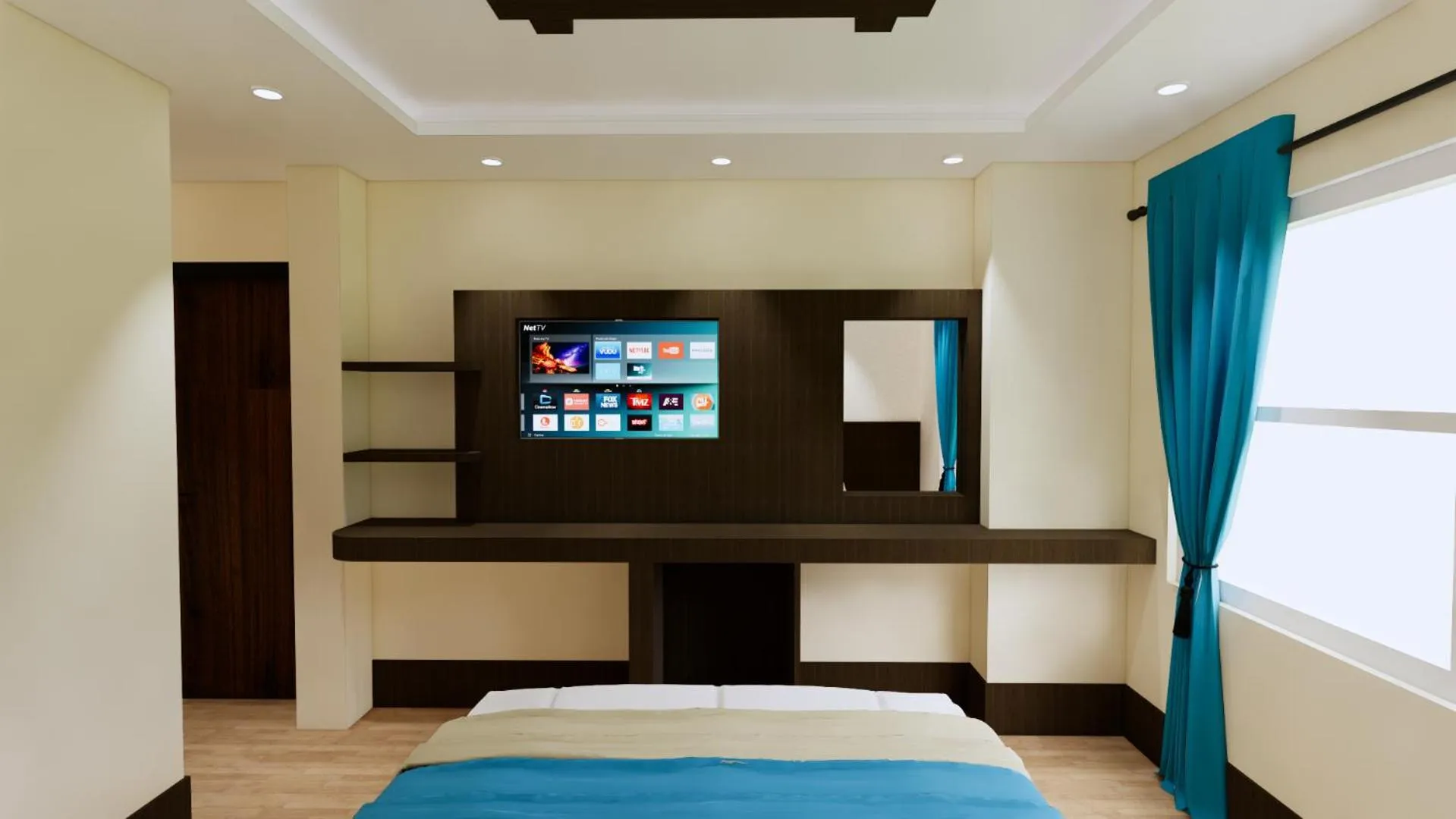 Bedroom, Bed in Kathmandu Aagantuk Hotel