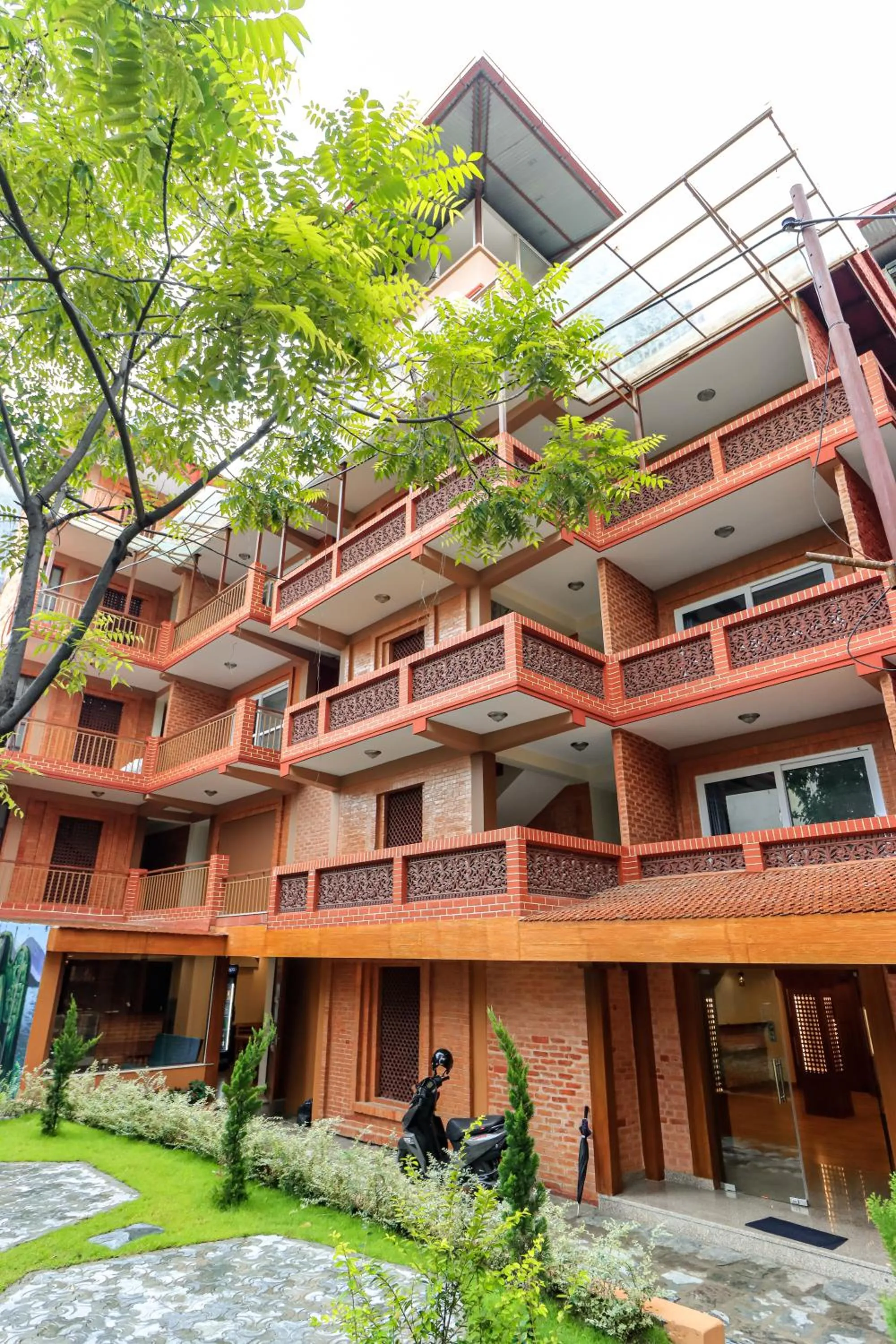 Property building in Kathmandu Aagantuk Hotel