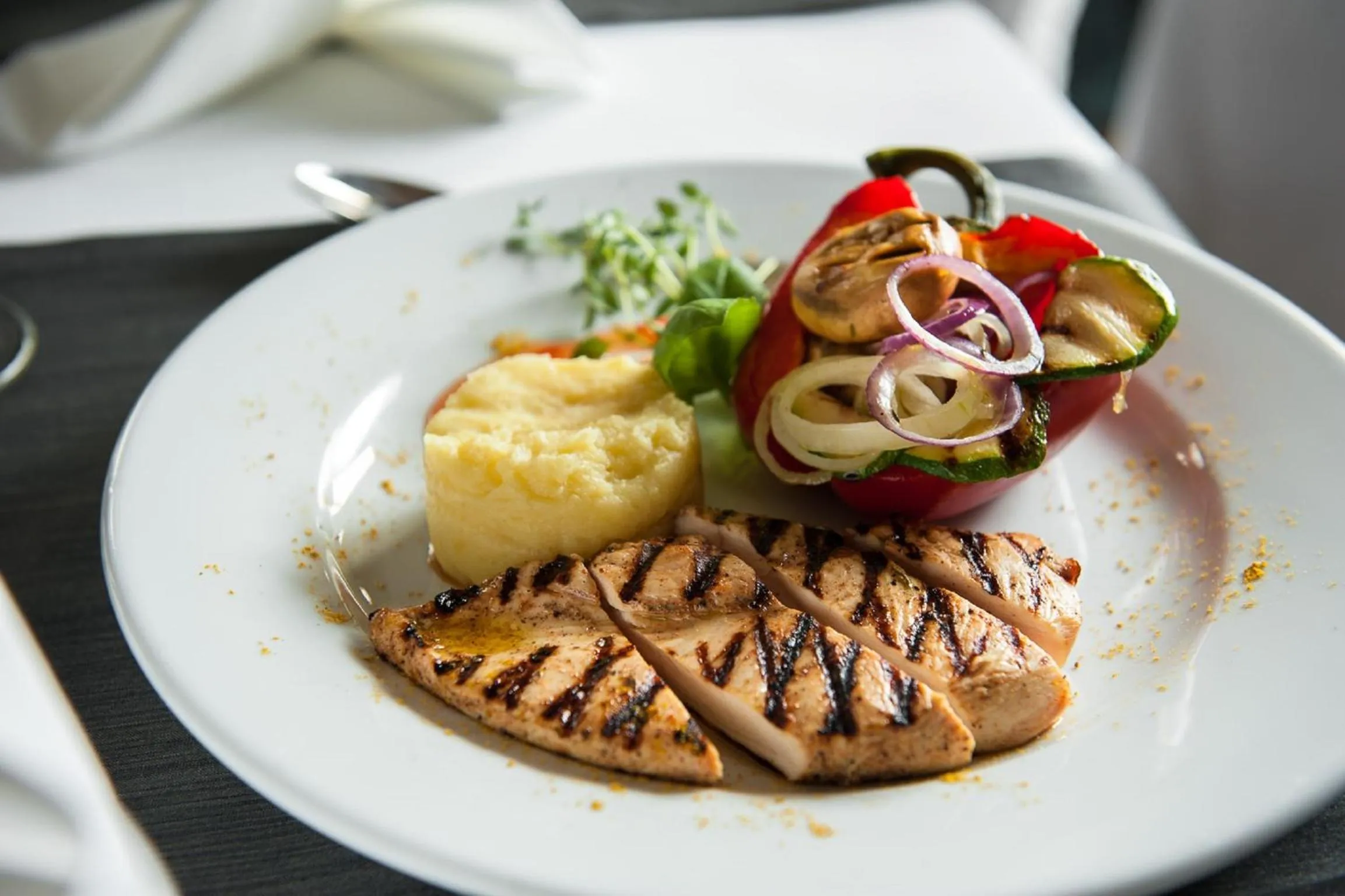 Food in Hotel Arkadia