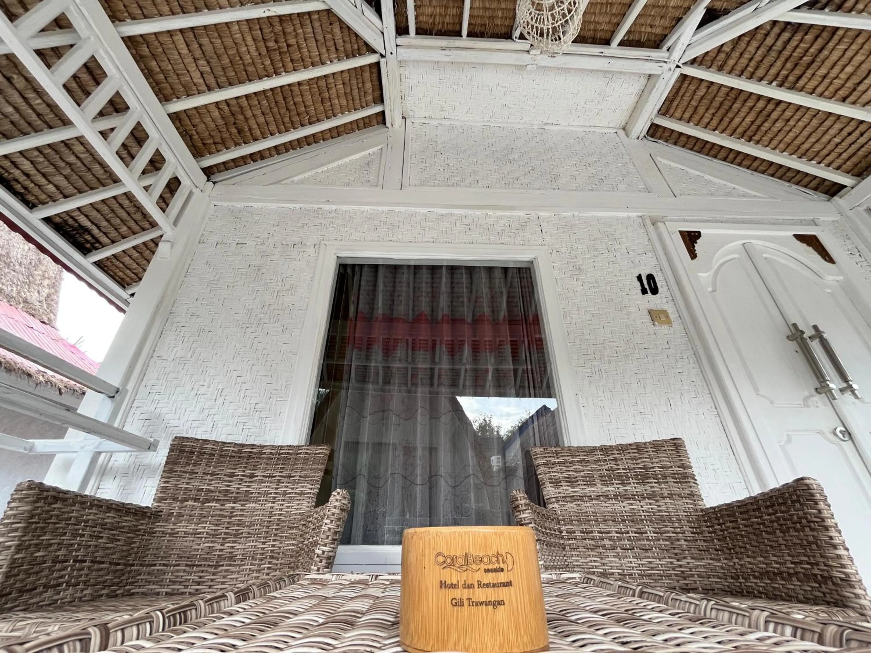 Seating area in Coral Beach Seaside