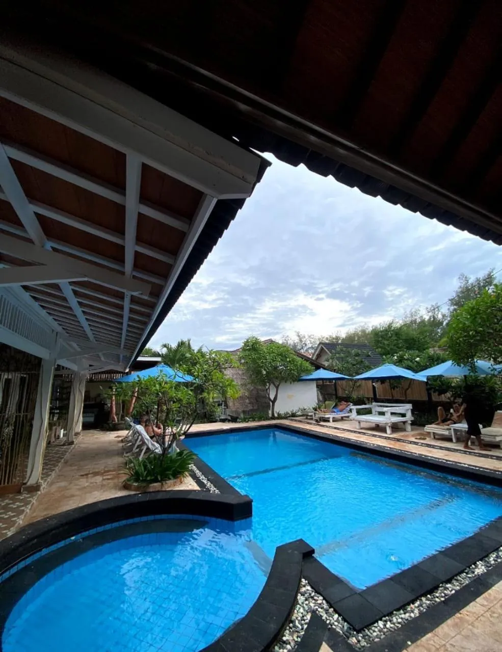 Day in Coral Beach Seaside