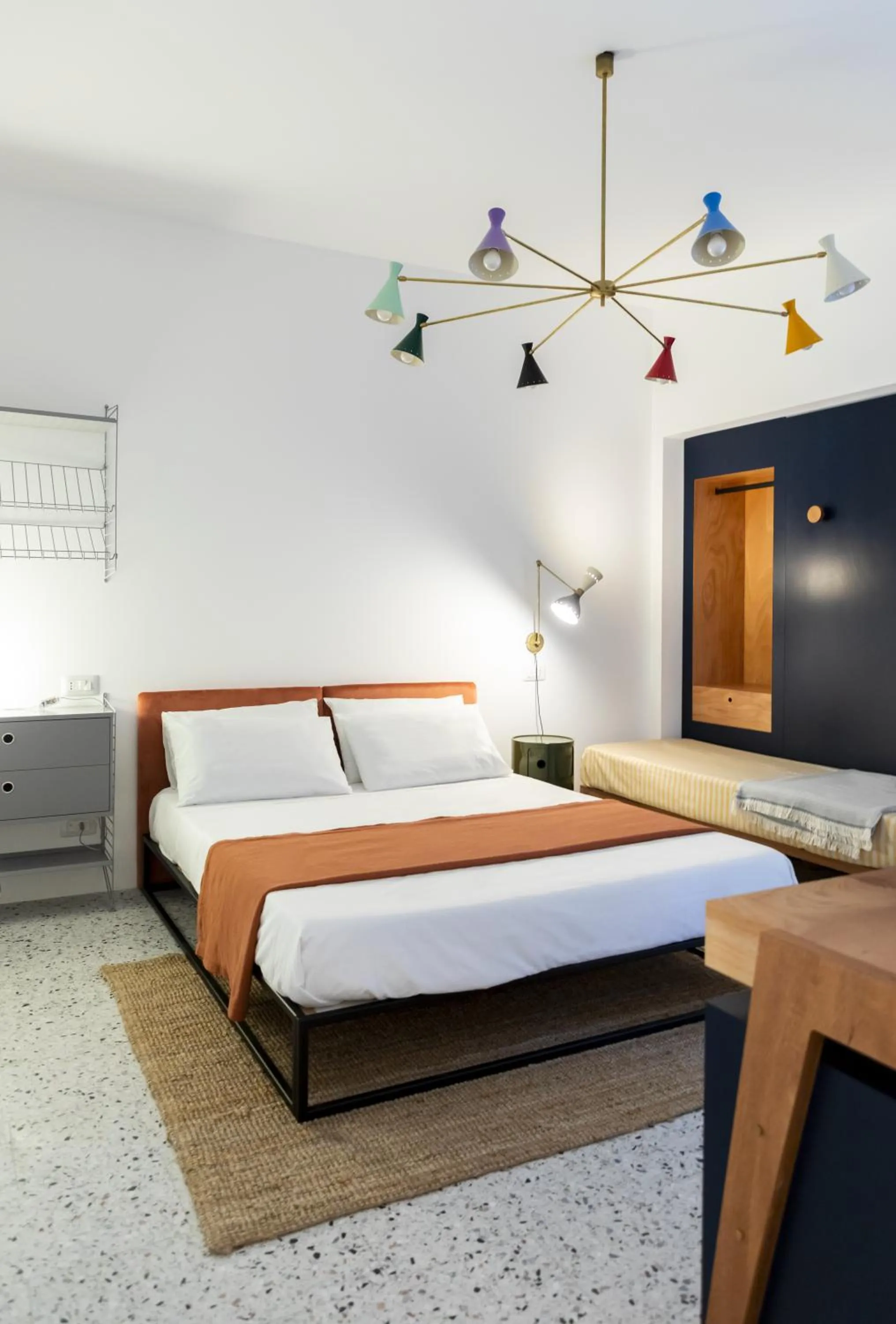 Bedroom, Bed in Hotel Dolomiti