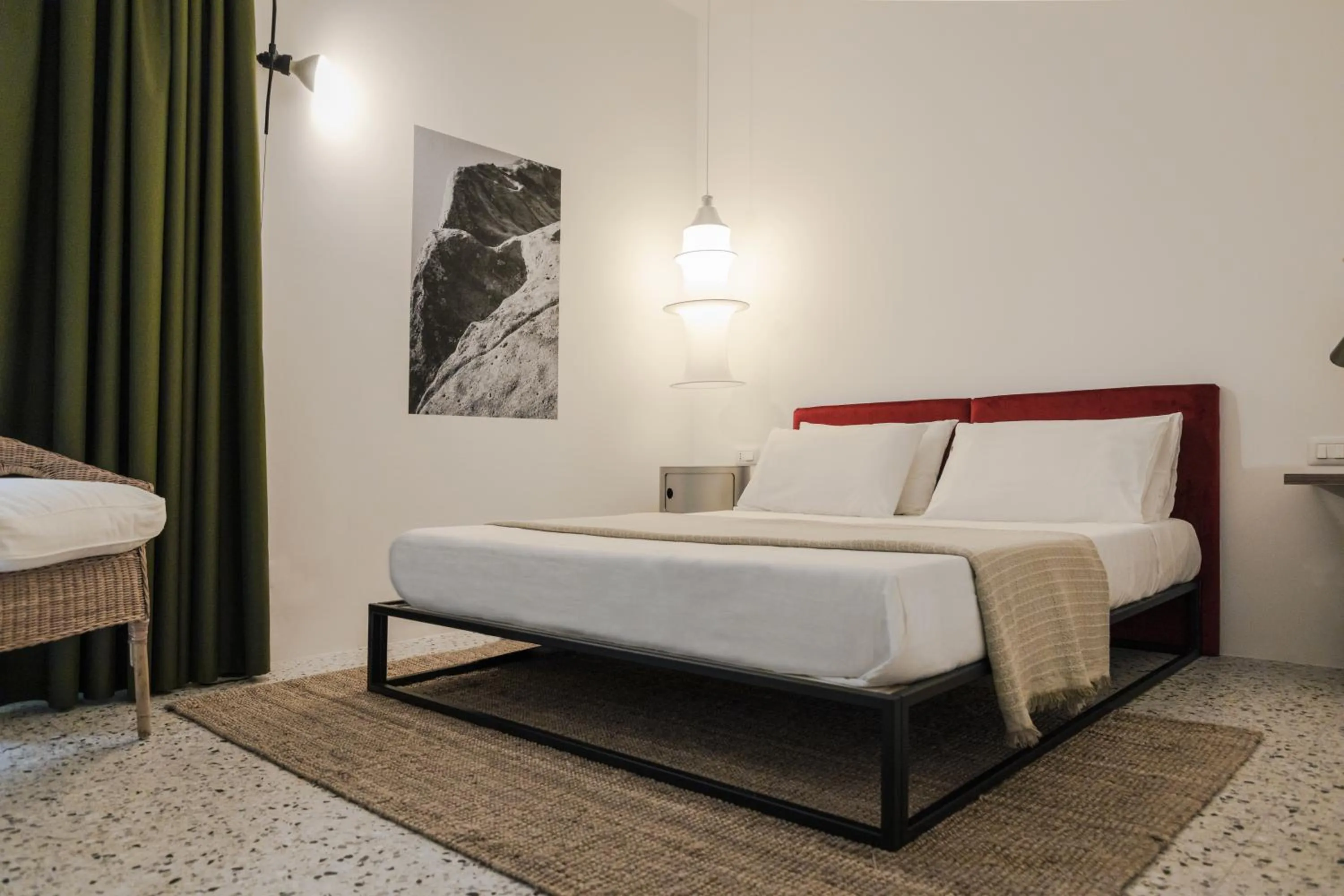 Bed in Hotel Dolomiti