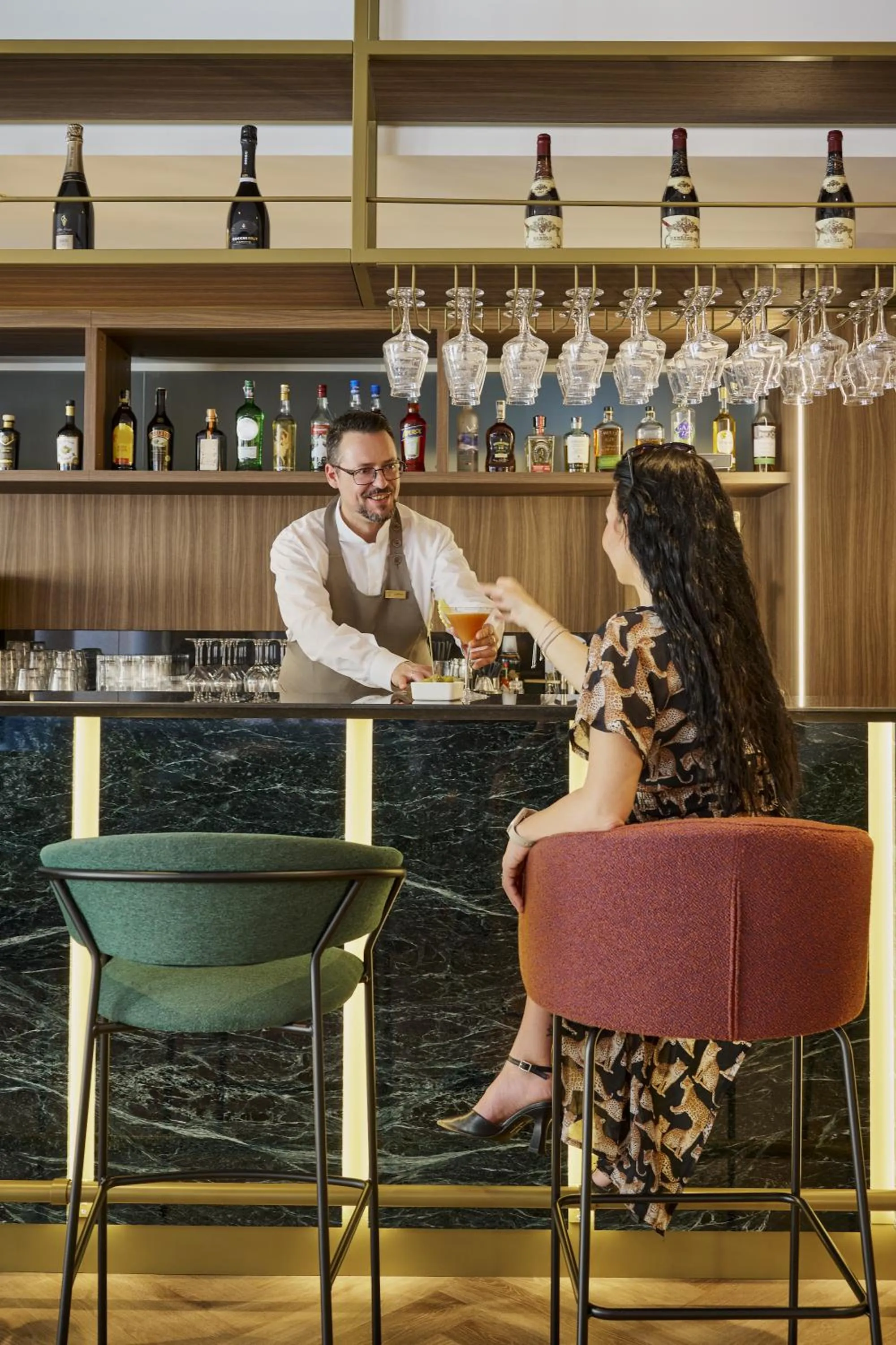 Lounge or bar in Hotel Giacomo Morra Alba - Handwritten Collection