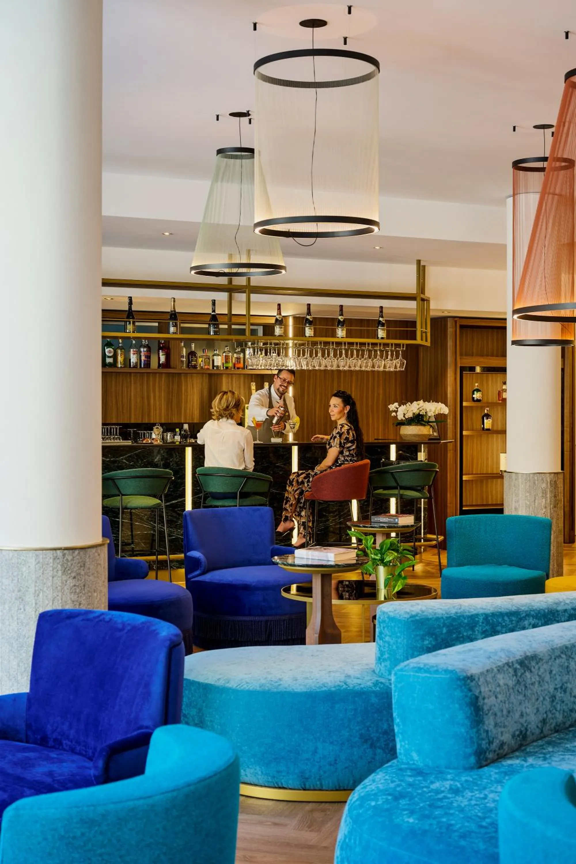 Lounge or bar in Hotel Giacomo Morra Alba - Handwritten Collection