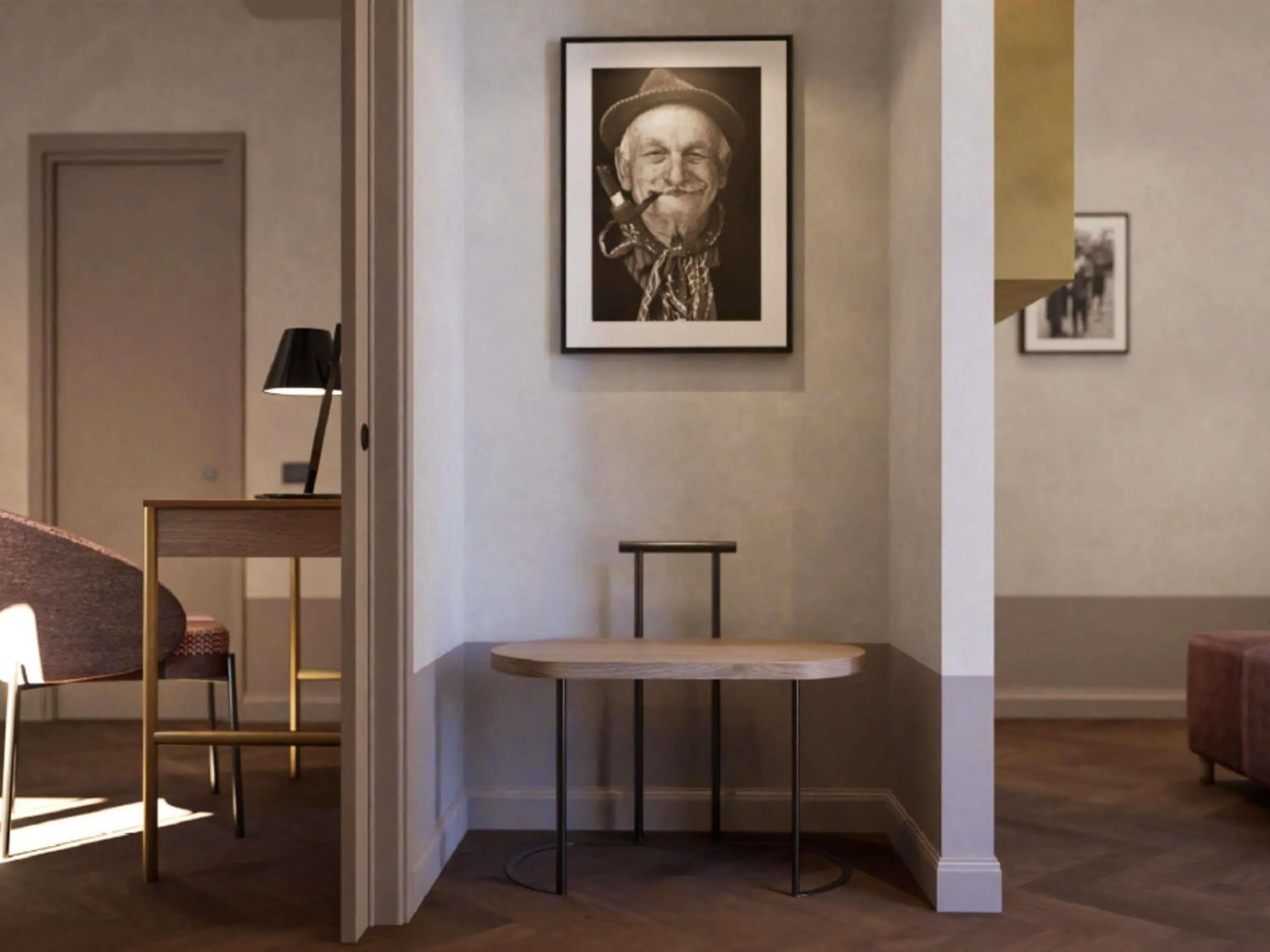 Bedroom in Hotel Giacomo Morra Alba - Handwritten Collection