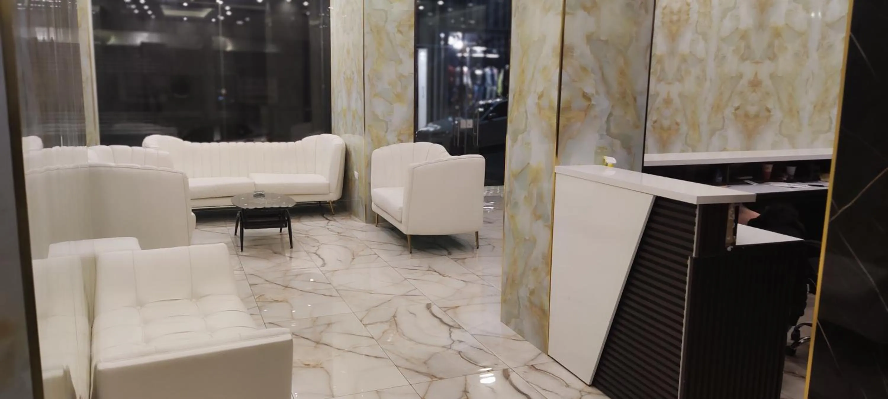 Lobby or reception in Golden Hotel