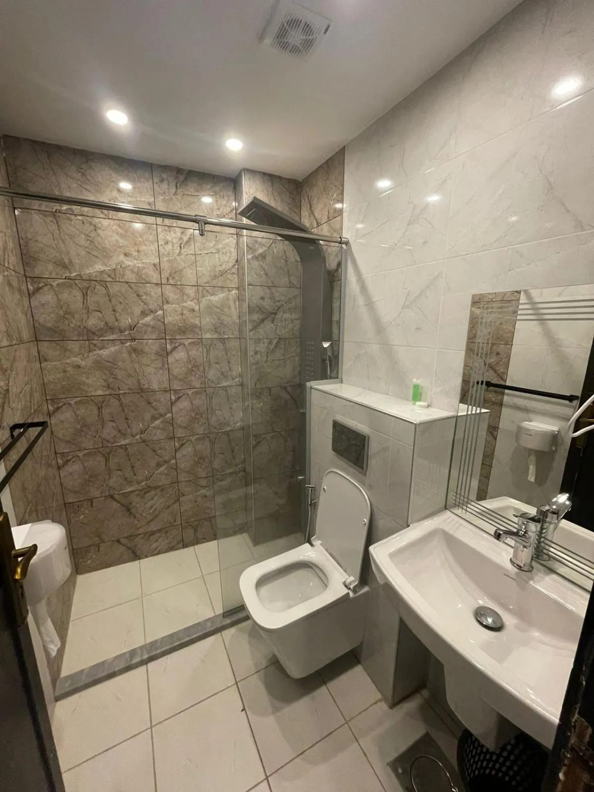 Bathroom in Golden Hotel