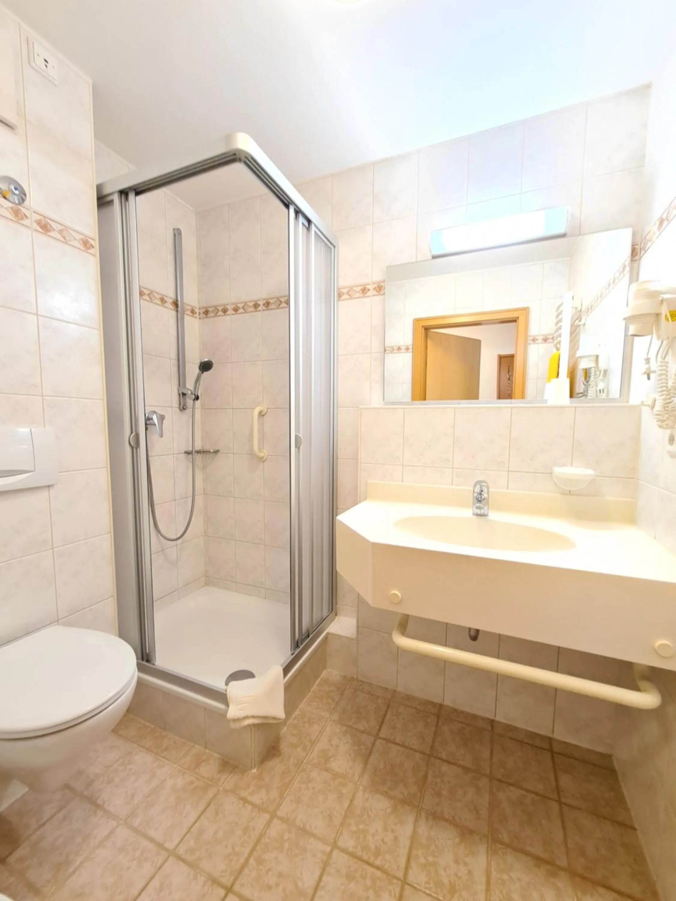 Shower in Thermenhotel Tannenhof - Ihr Wohlfühl-Hotel