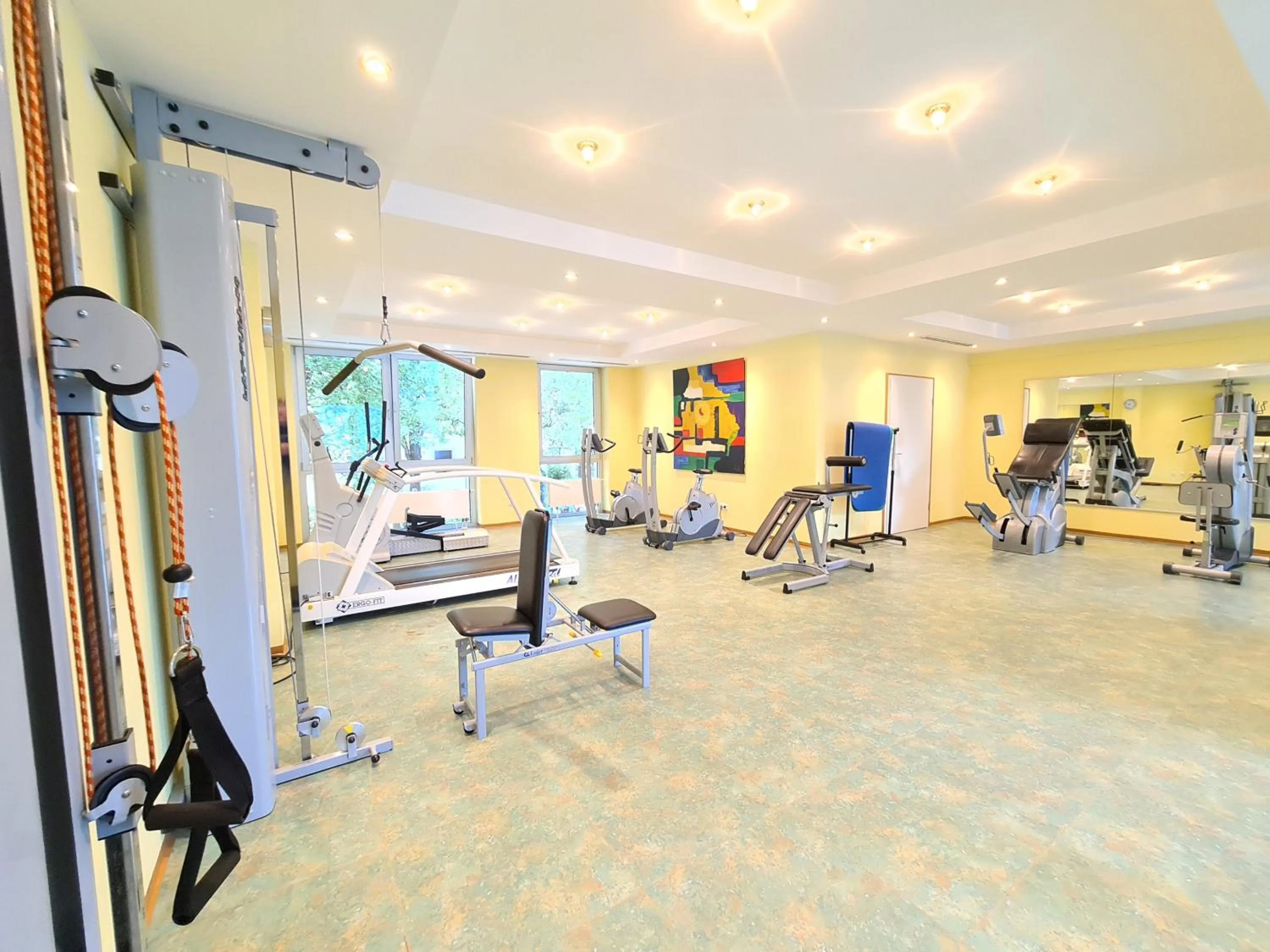 Fitness centre/facilities in Thermenhotel Tannenhof - Ihr Wohlfühl-Hotel