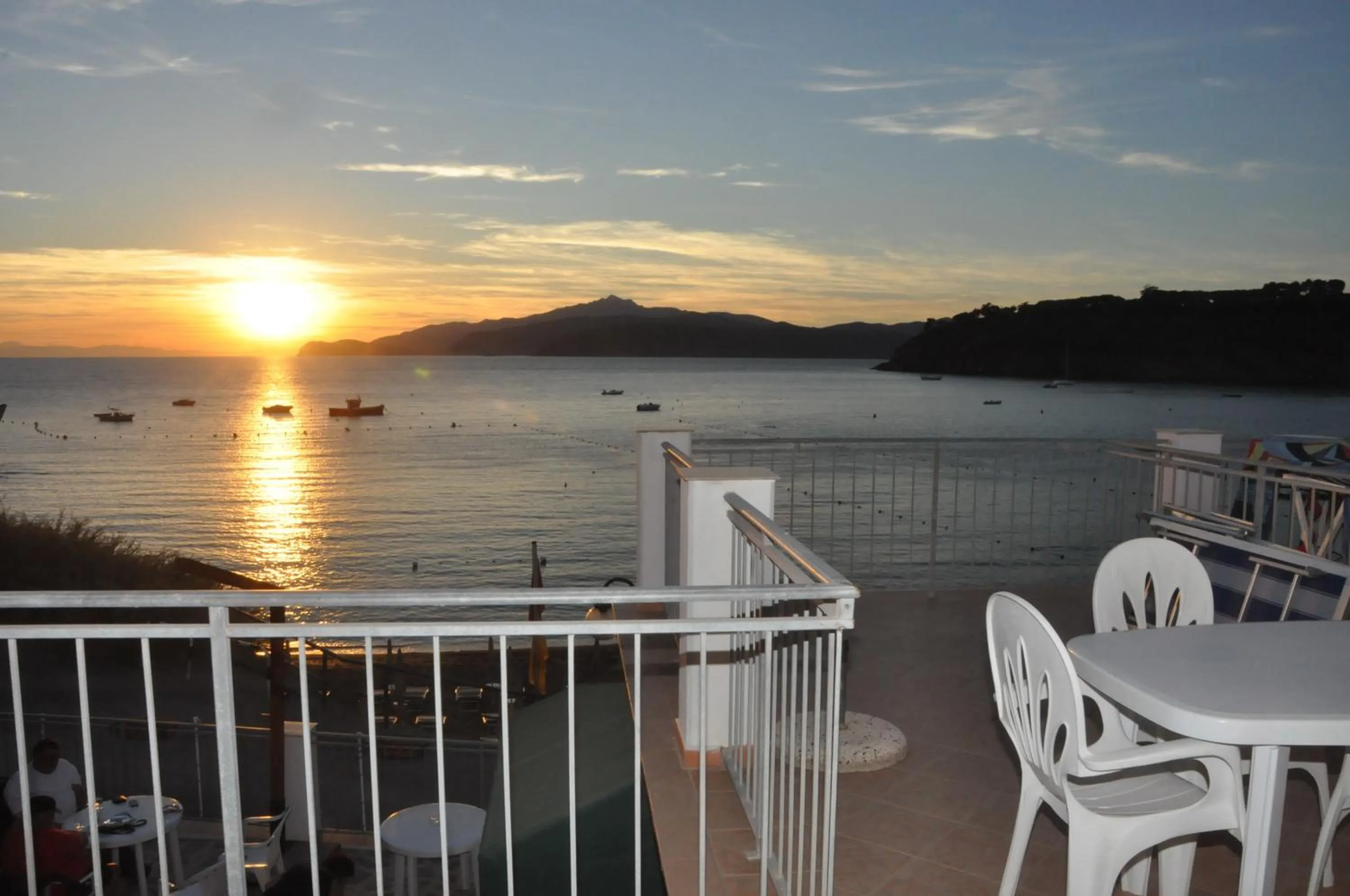 Balcony/Terrace in Appartamenti Villa Miramare