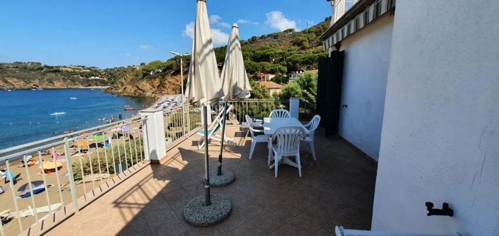Balcony/Terrace in Appartamenti Villa Miramare