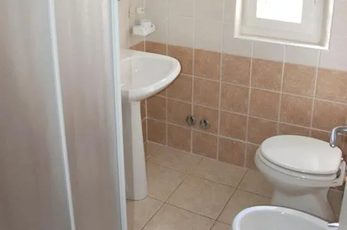 Bathroom in Appartamenti Villa Miramare