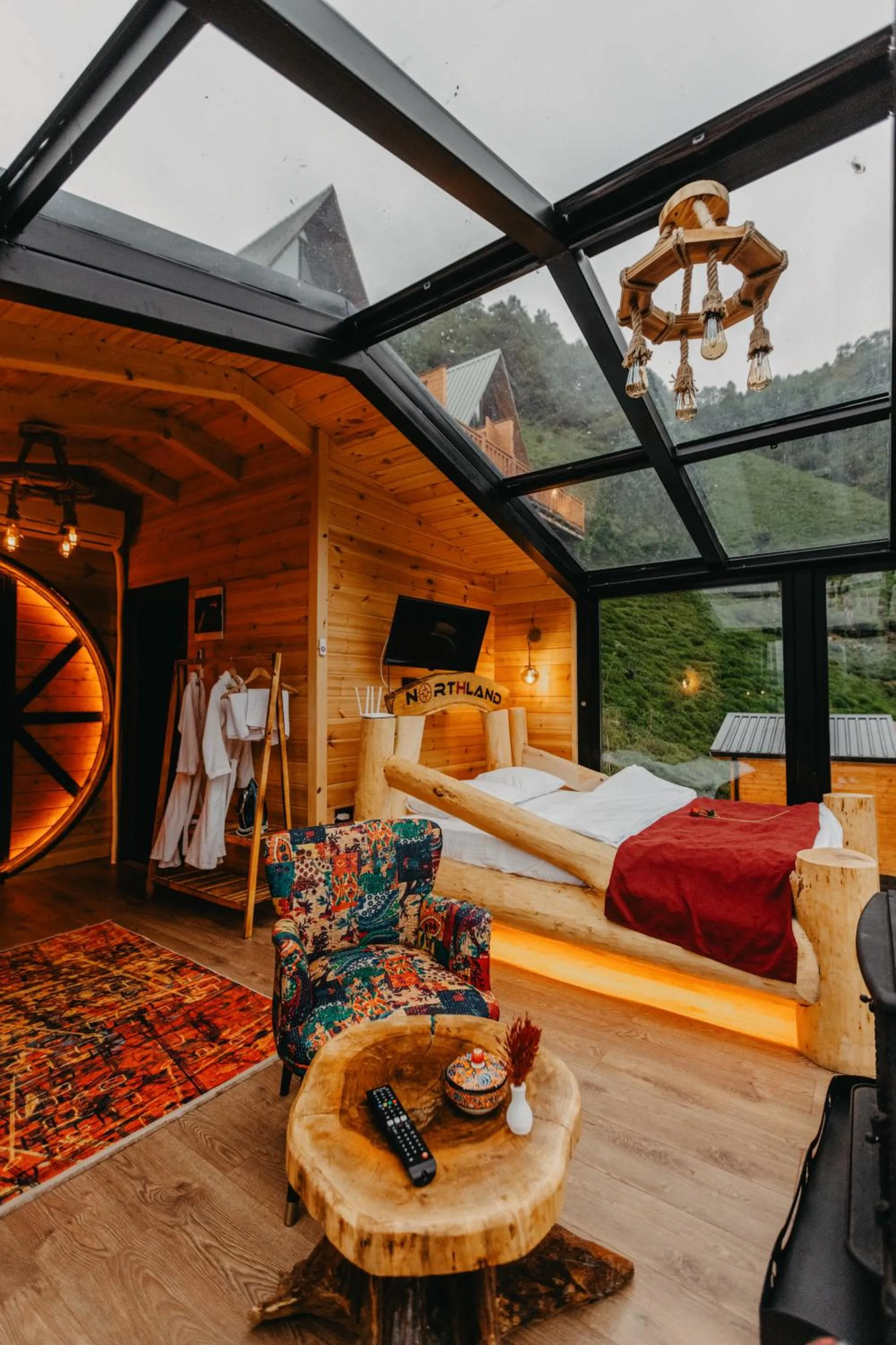 Bed in Northland Bungalows