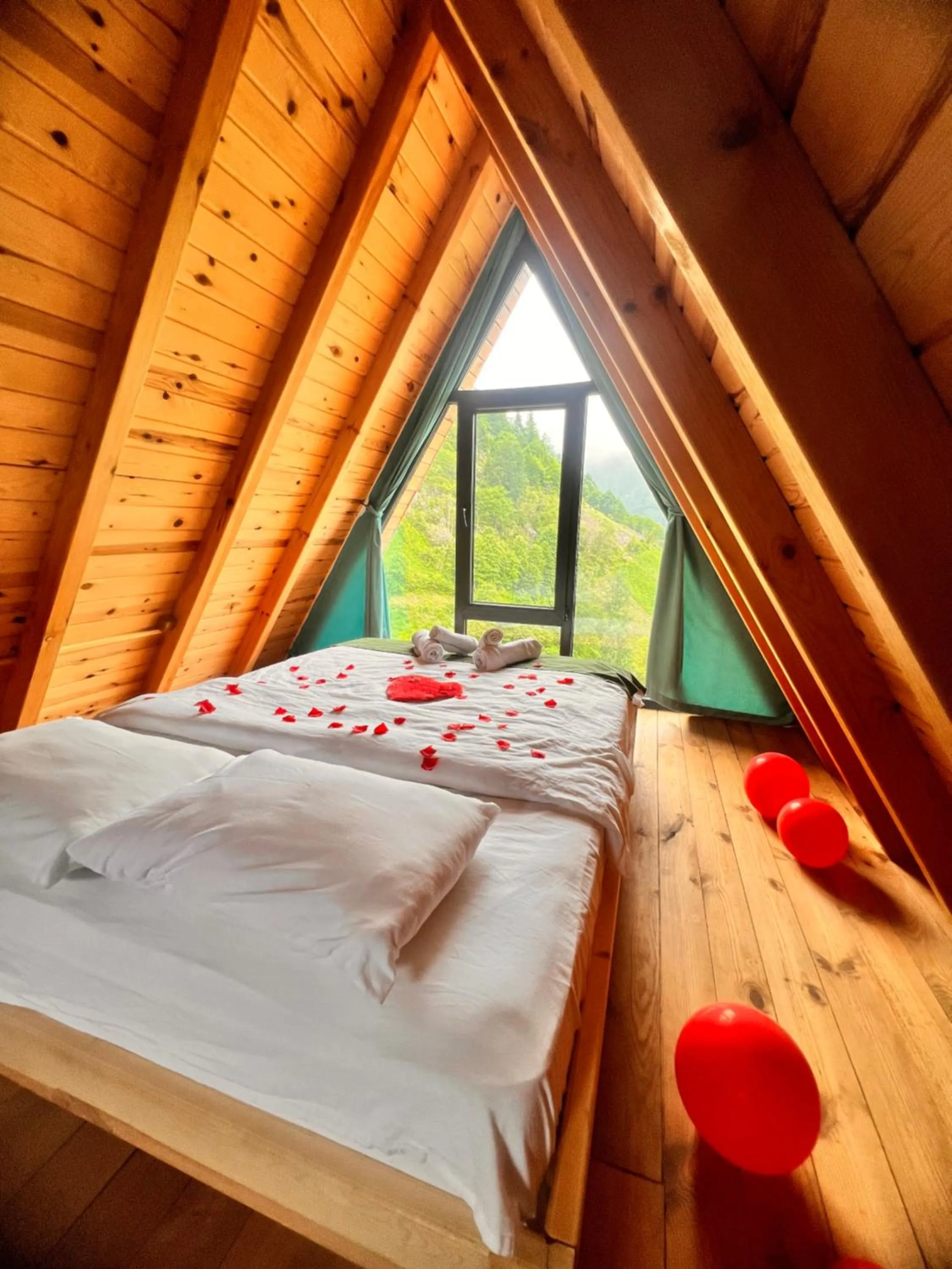 Bed in Northland Bungalows