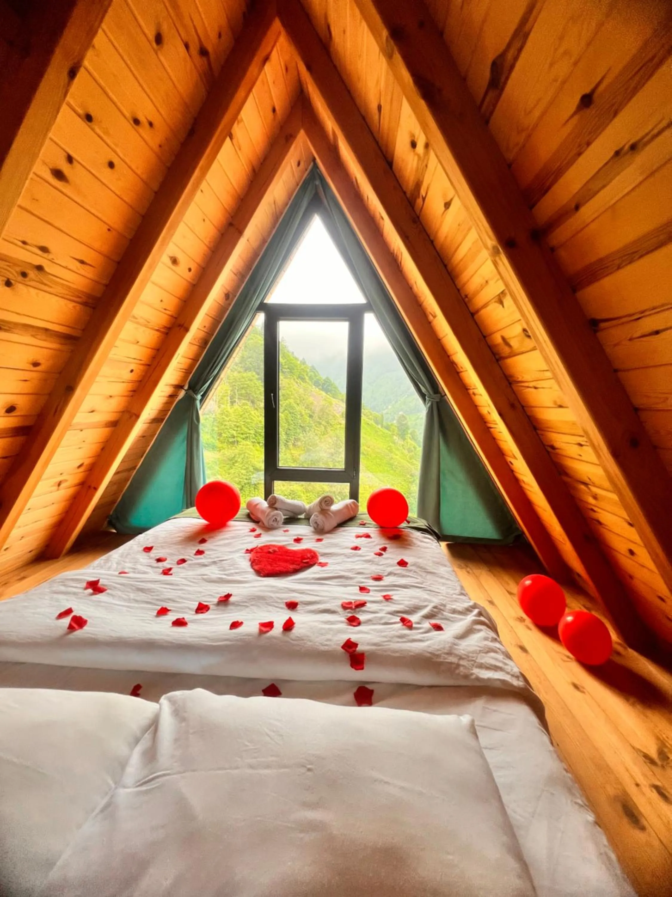 Bed in Northland Bungalows