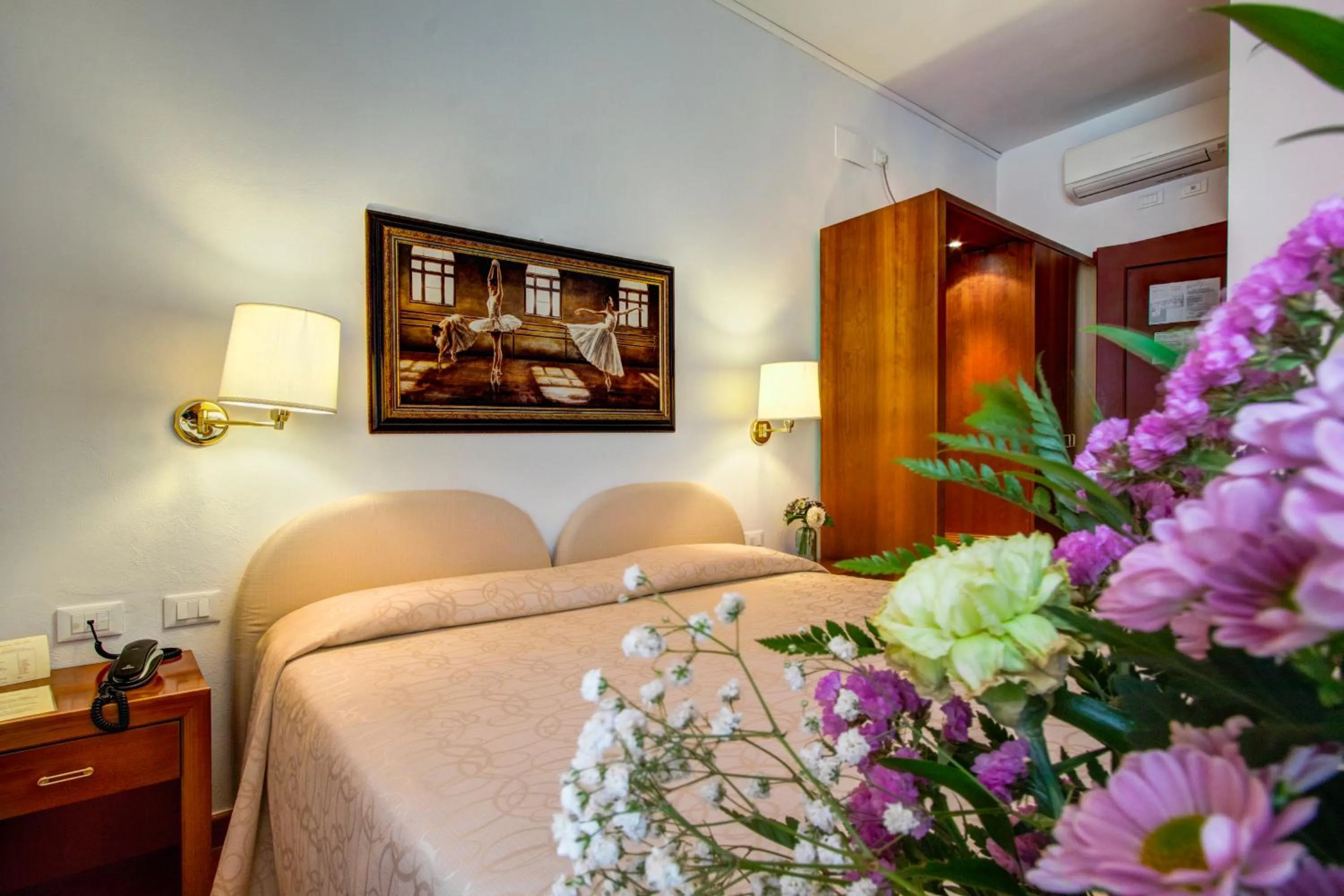 Bedroom, Bed in Hotel San Lino