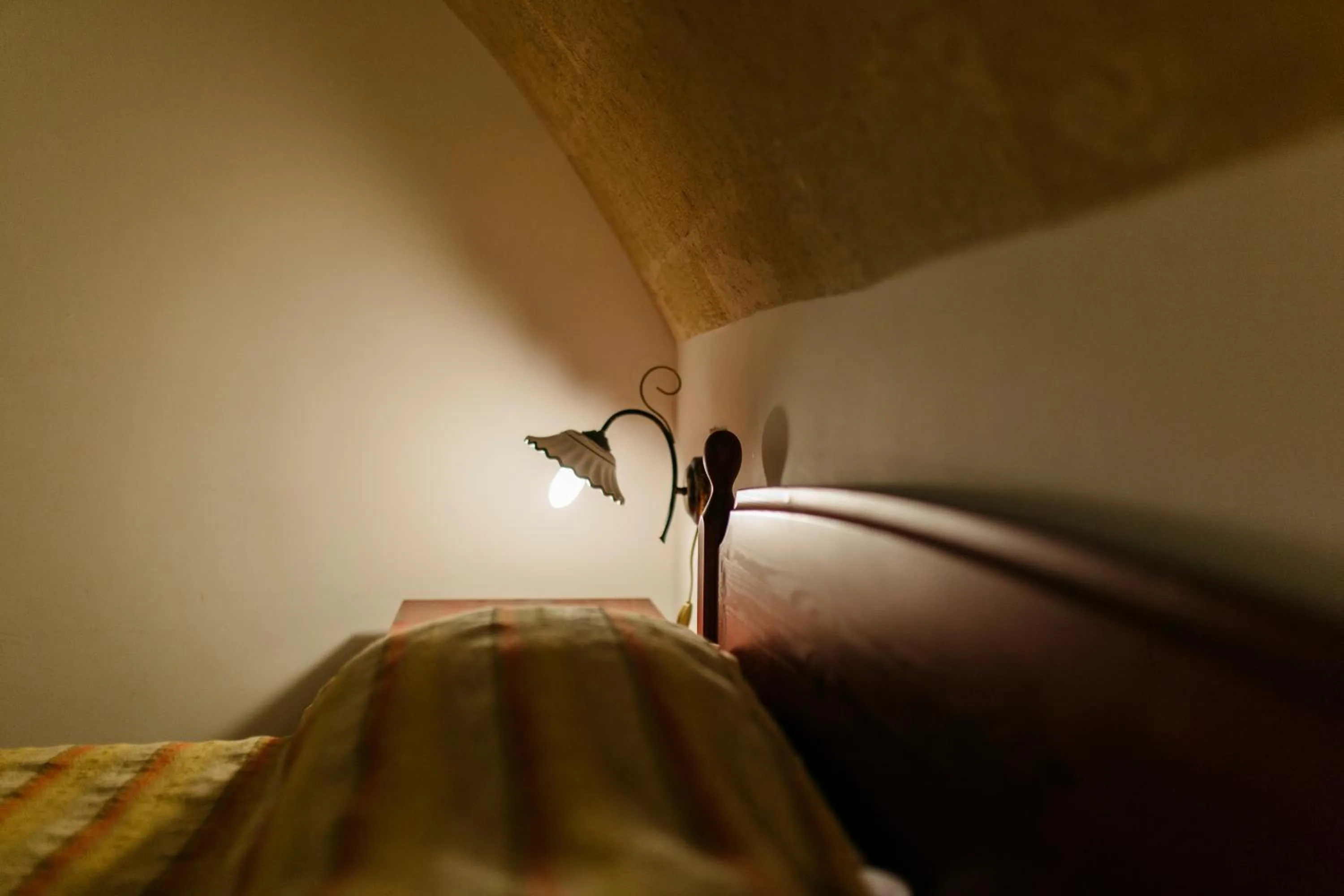 Decorative detail, Bed in Residence Del Casalnuovo