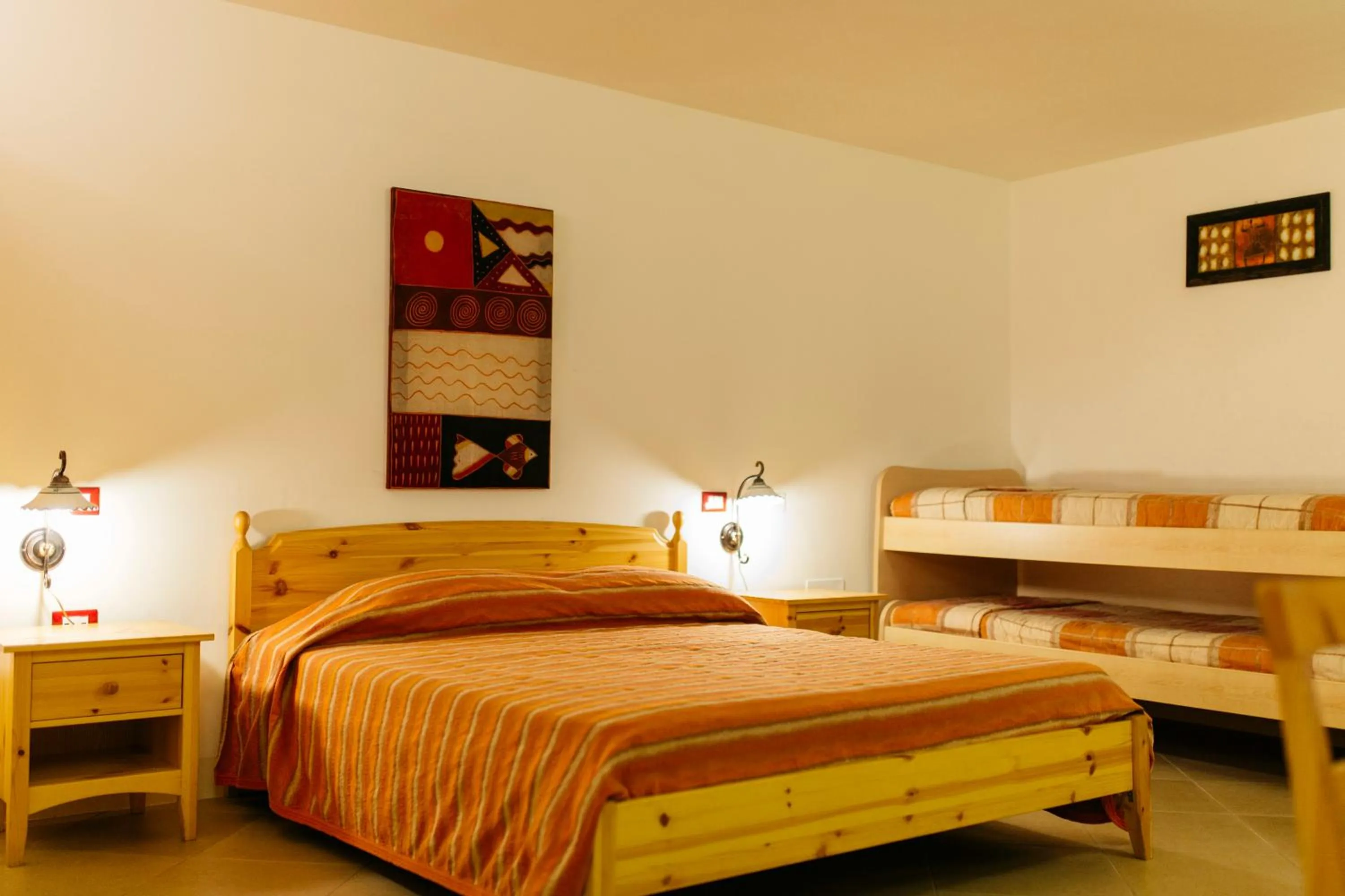 Photo of the whole room, Bed in Residence Del Casalnuovo