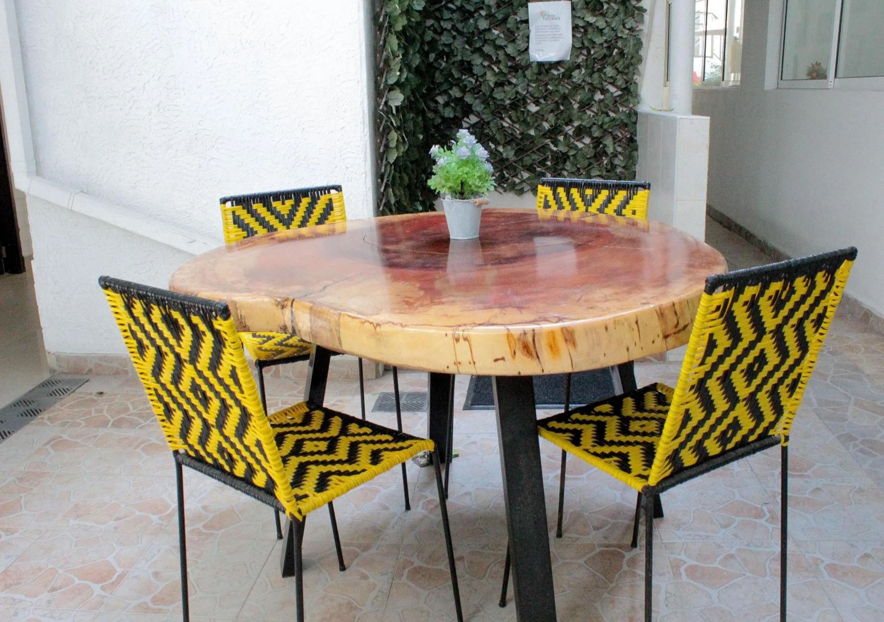 Inner courtyard view in Hotel Tucuraca by DOT Tradition