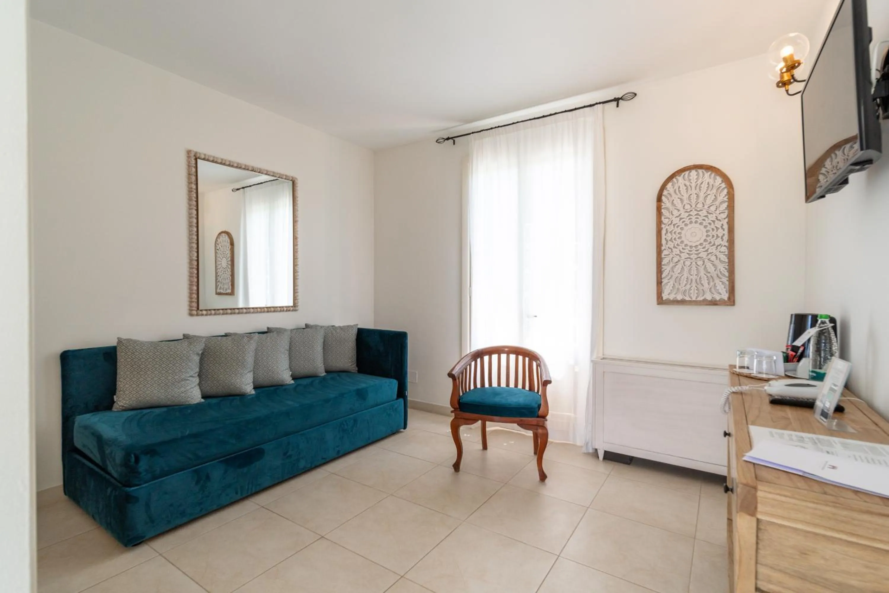 Bedroom in Tenuta Centoporte