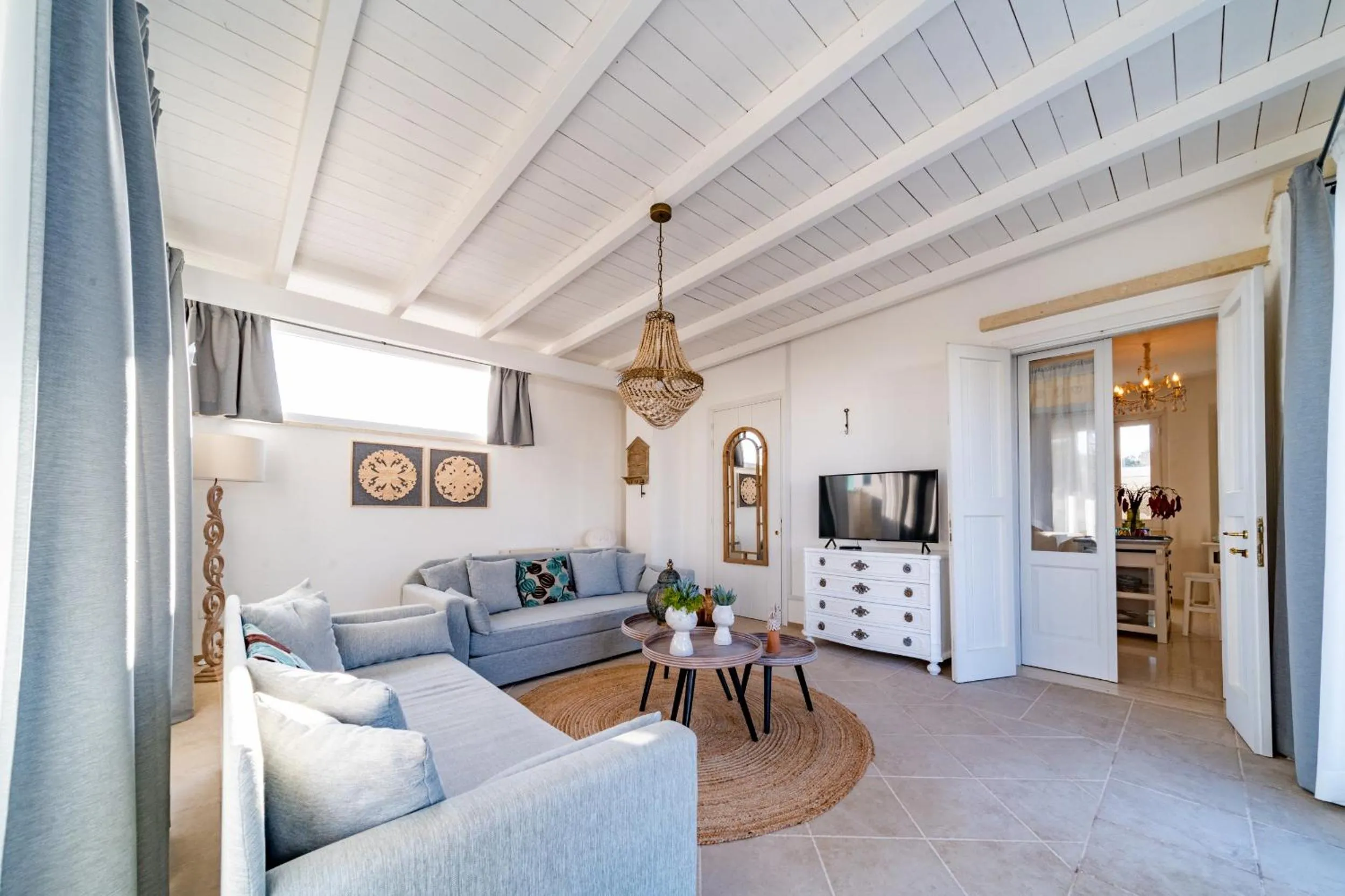 Living room in Tenuta Centoporte