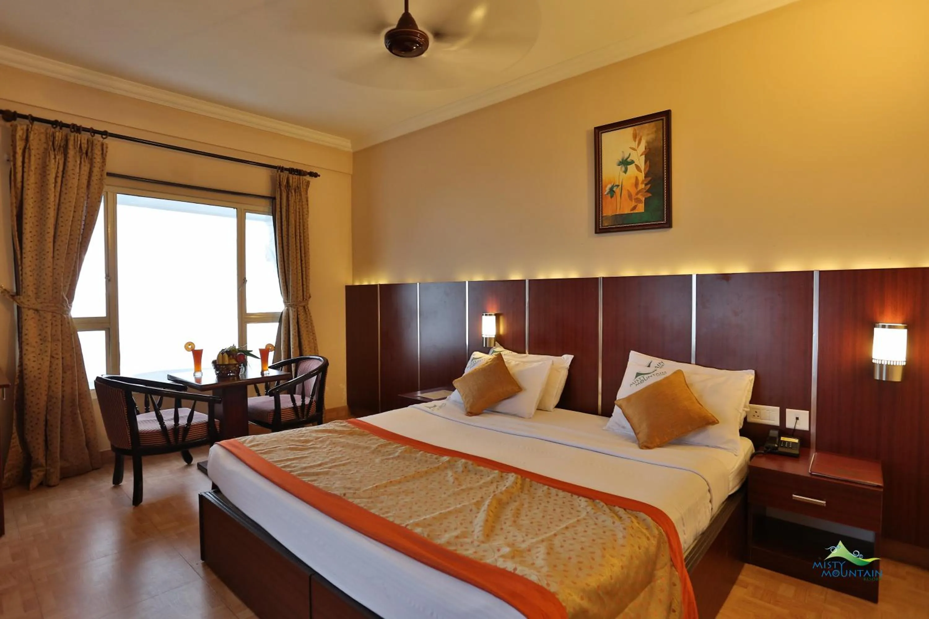 Bed in Misty Mountain Resort