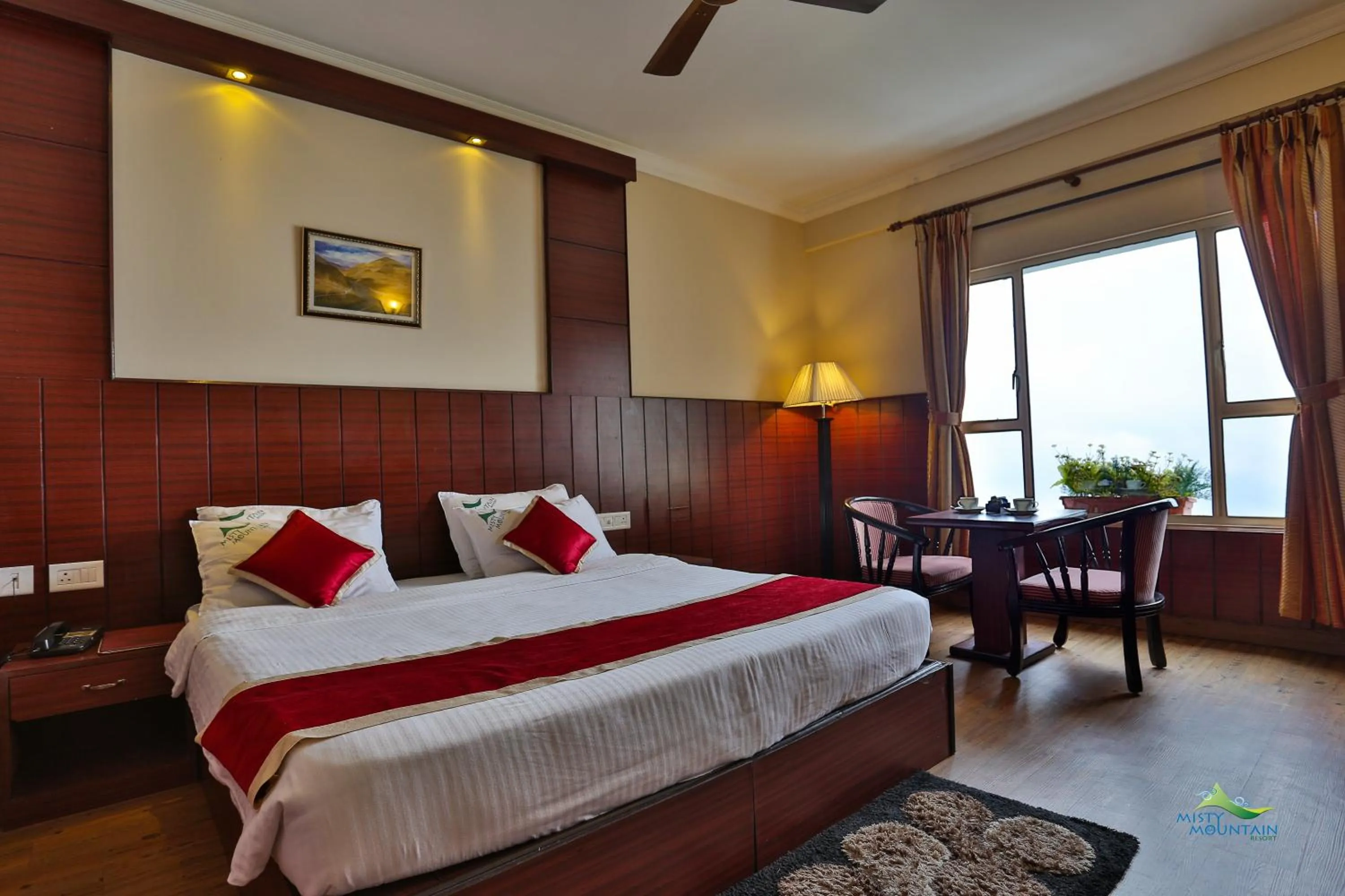 Bed in Misty Mountain Resort