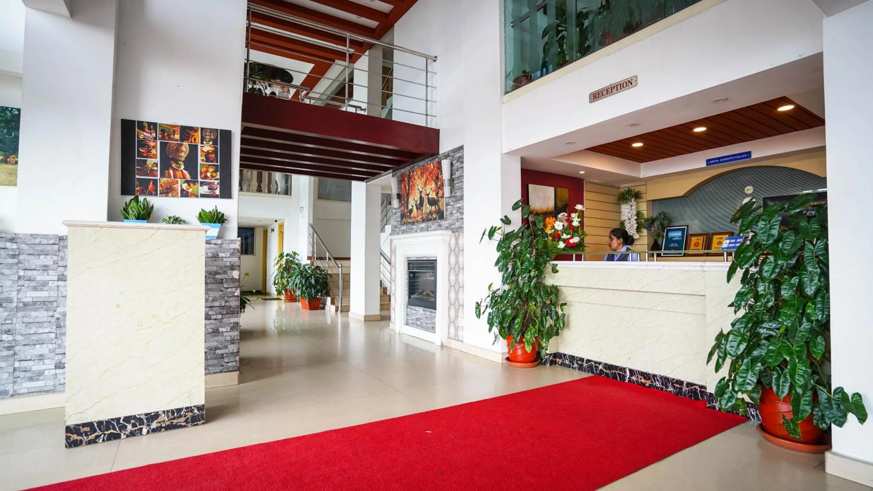 Lobby or reception in Misty Mountain Resort