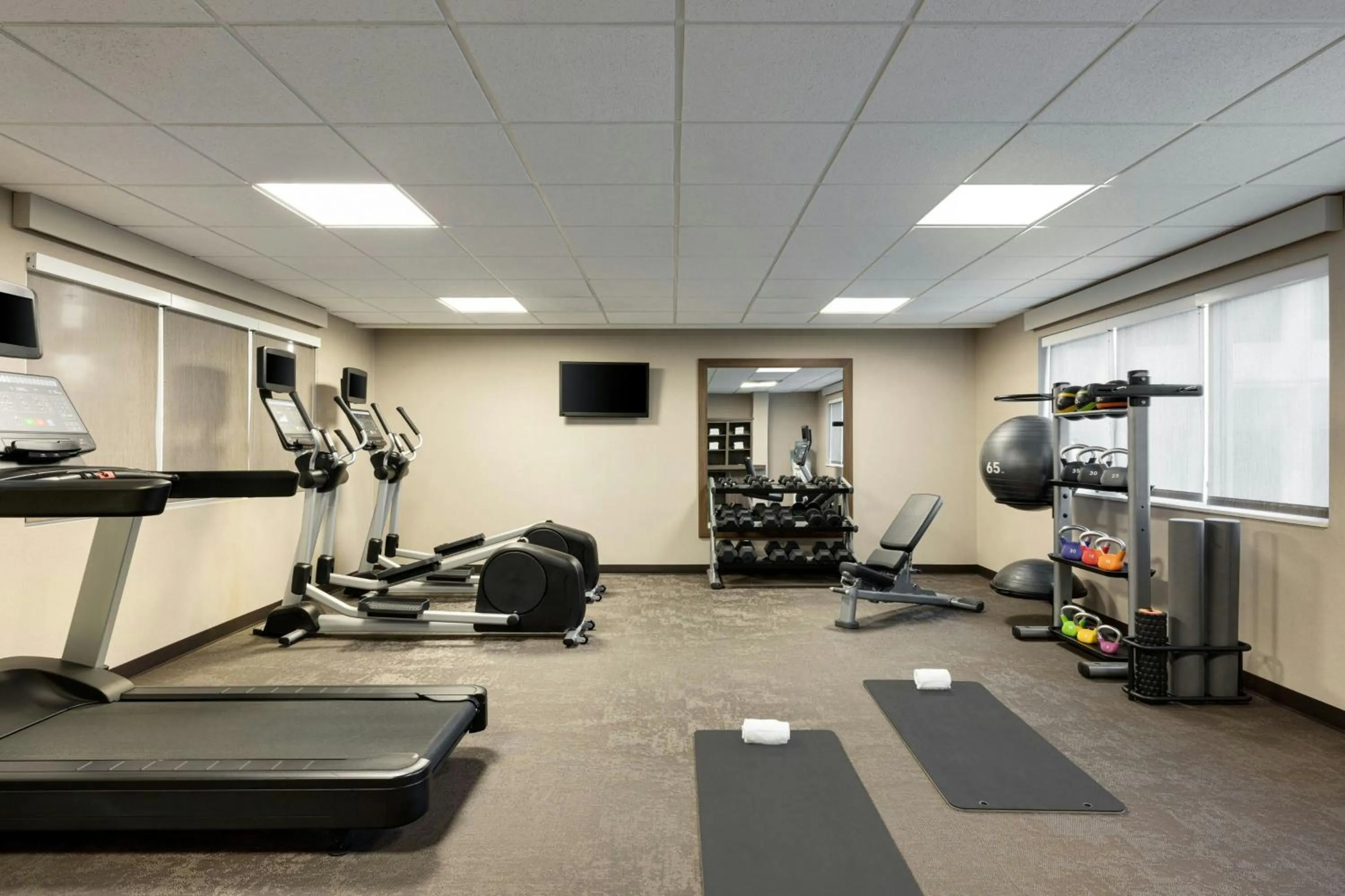 Fitness centre/facilities in Residence Inn by Marriott Chicago Wilmette/Skokie