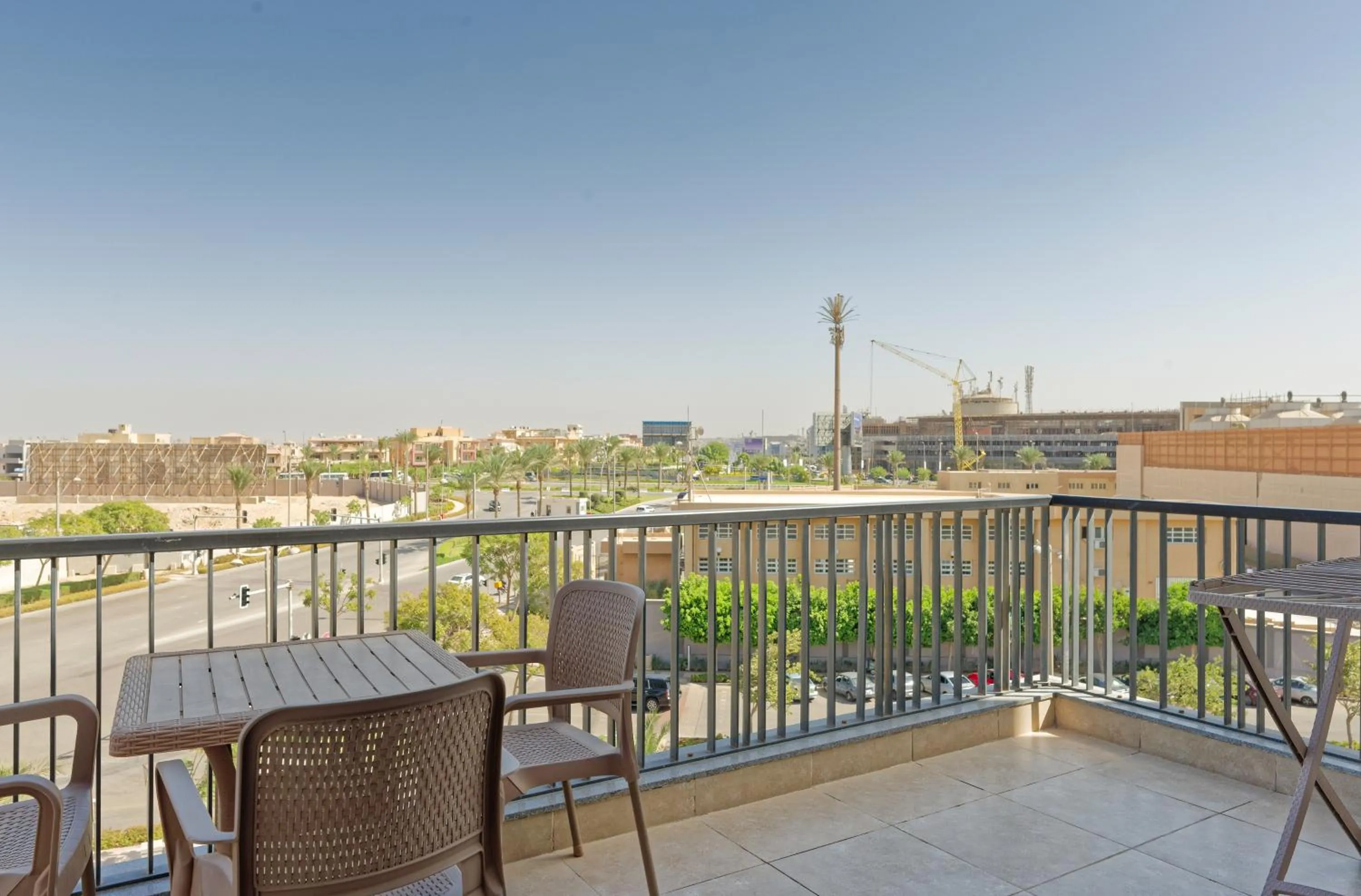 Balcony/Terrace in VESTA - Cairo Festival City Residence