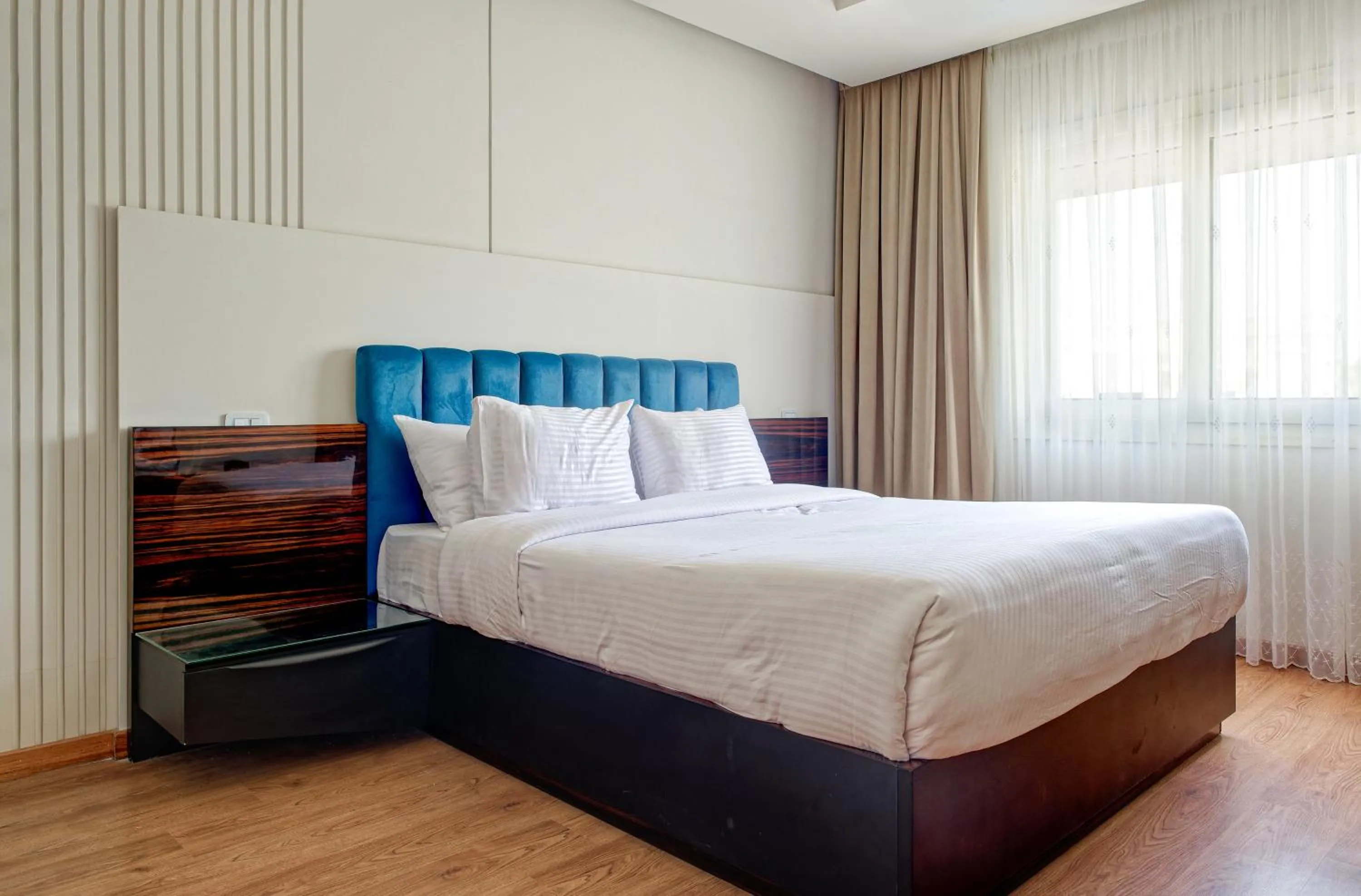 Bed in VESTA - Cairo Festival City Residence
