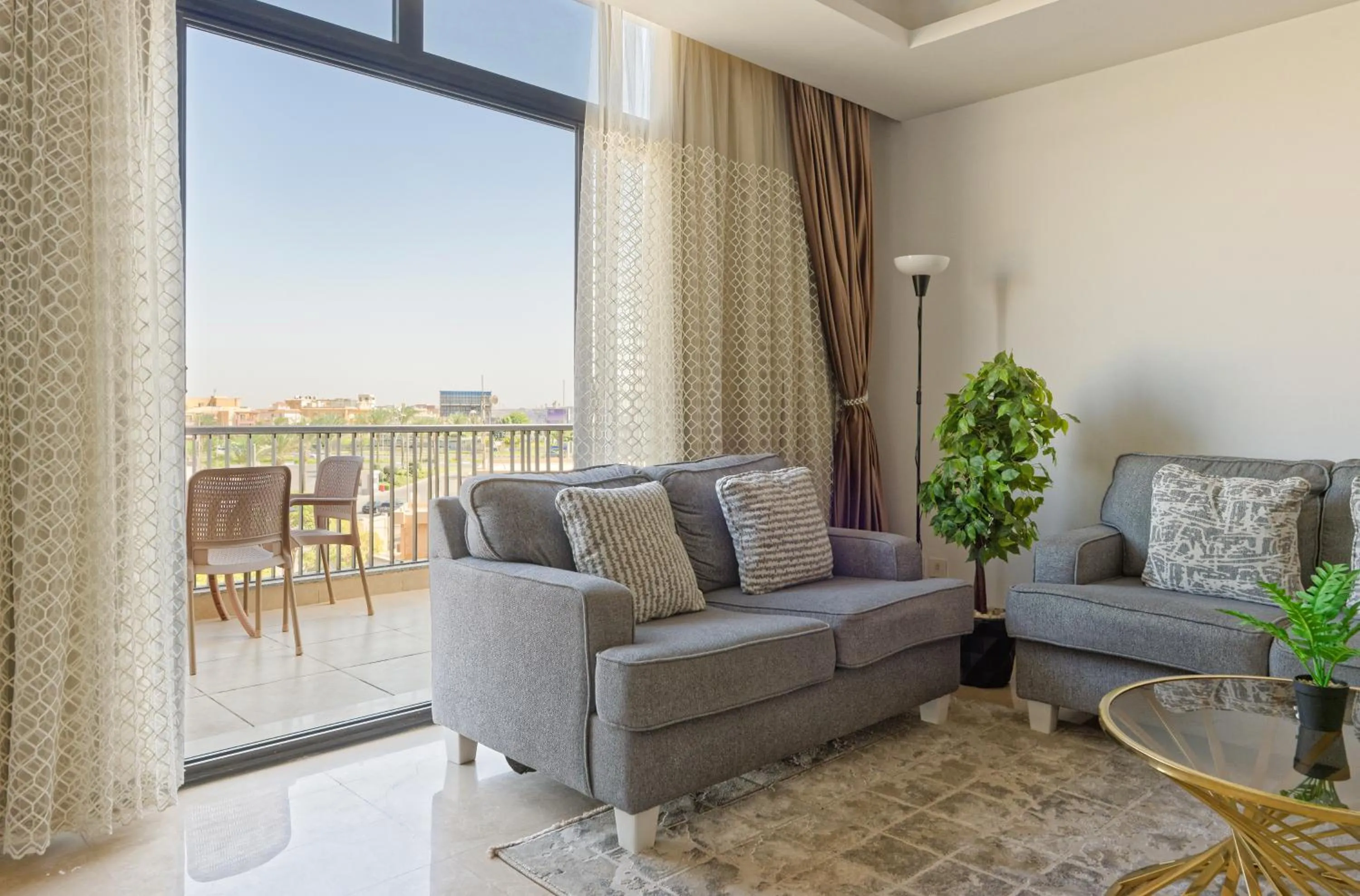 Living room in VESTA - Cairo Festival City Residence
