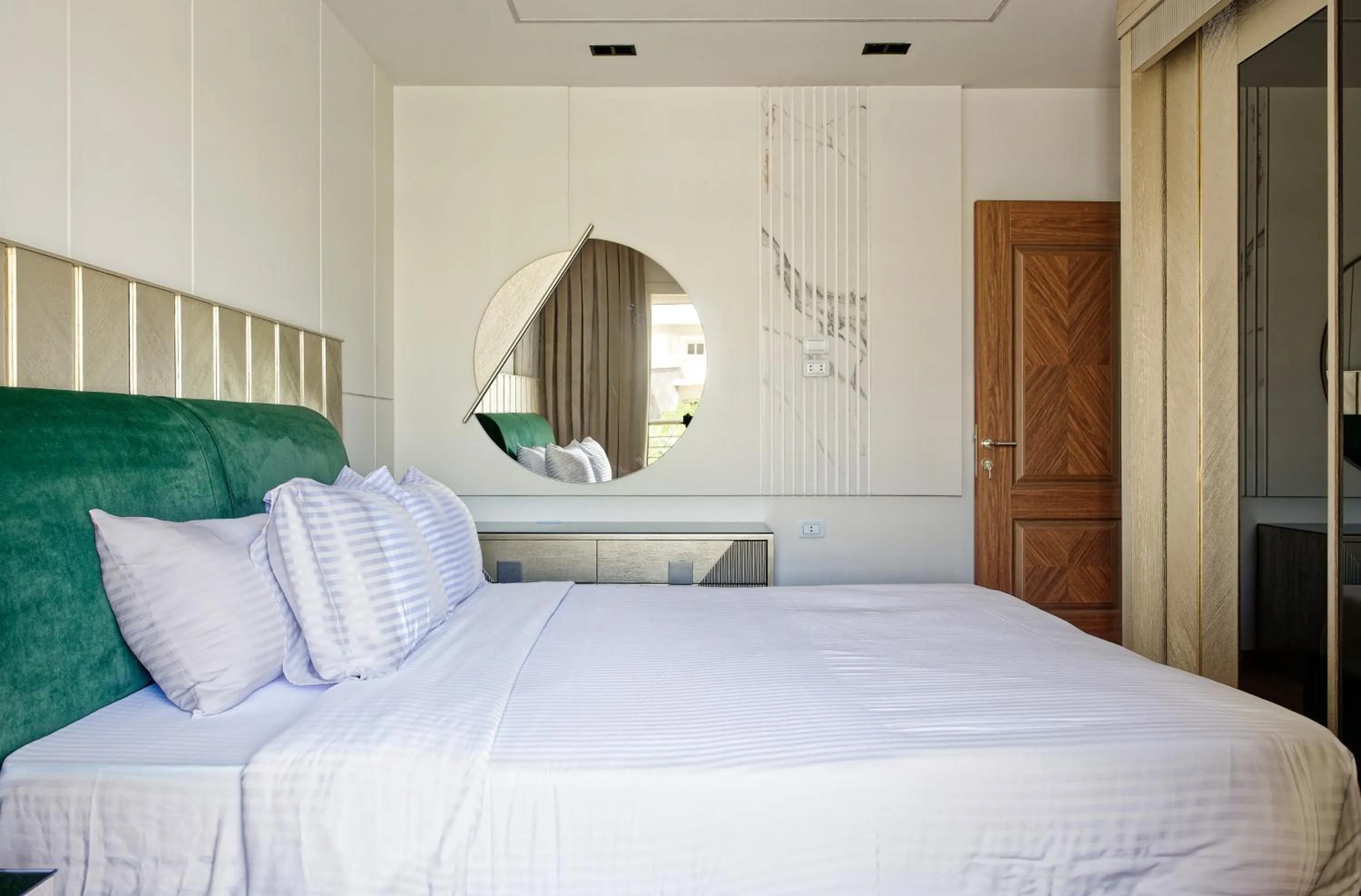 Bed in VESTA - Cairo Festival City Residence