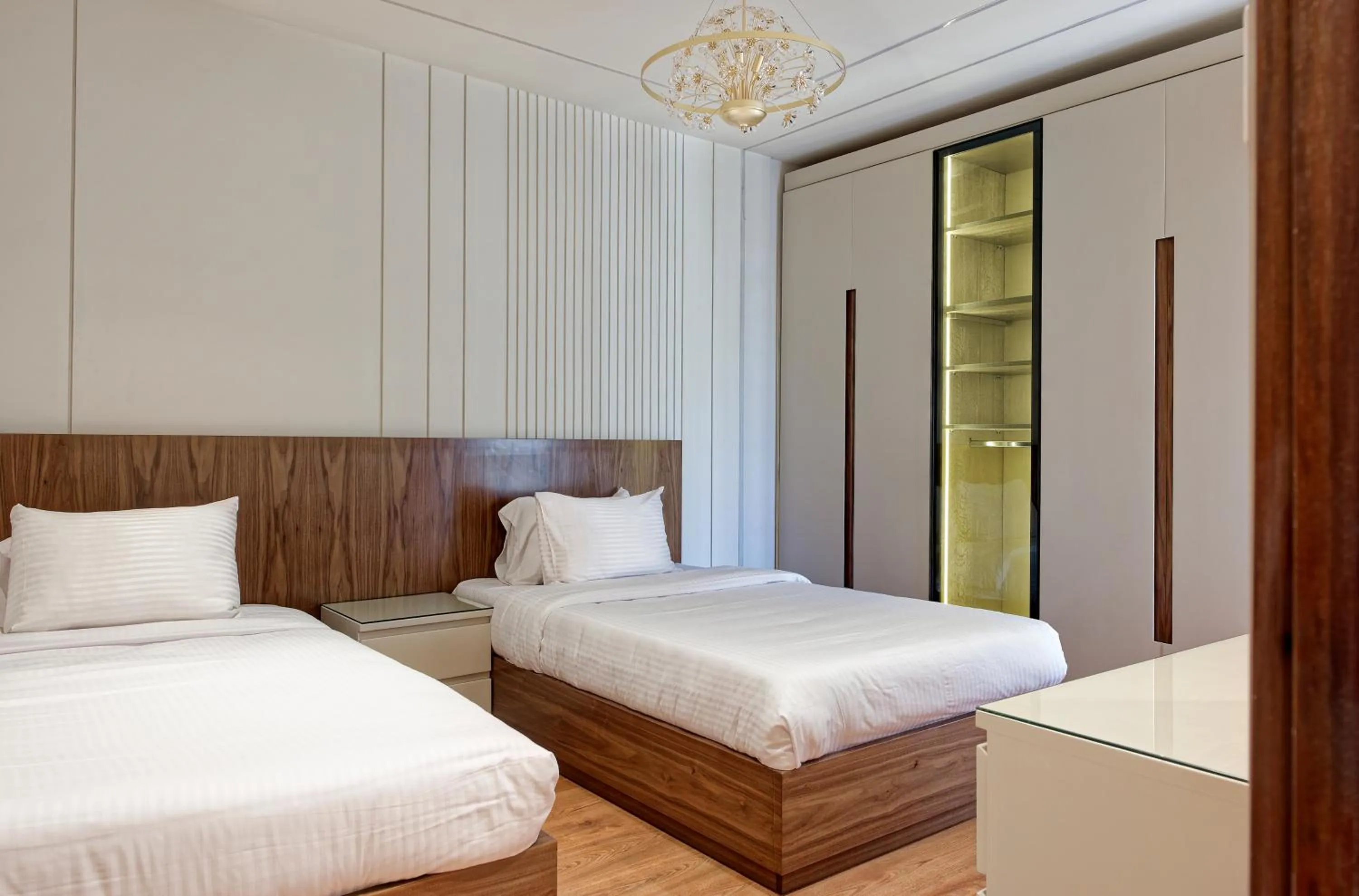 Bed in VESTA - Cairo Festival City Residence