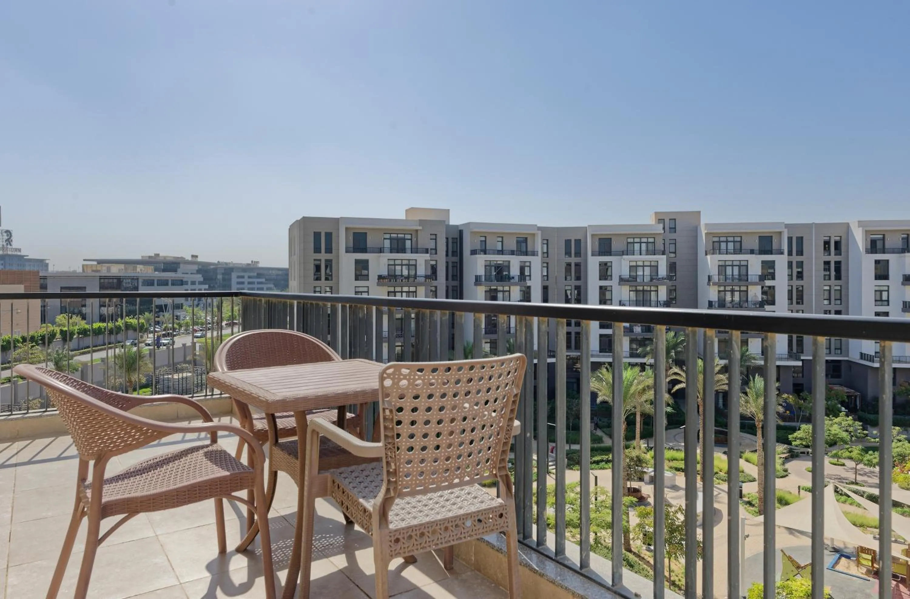 Balcony/Terrace in VESTA - Cairo Festival City Residence